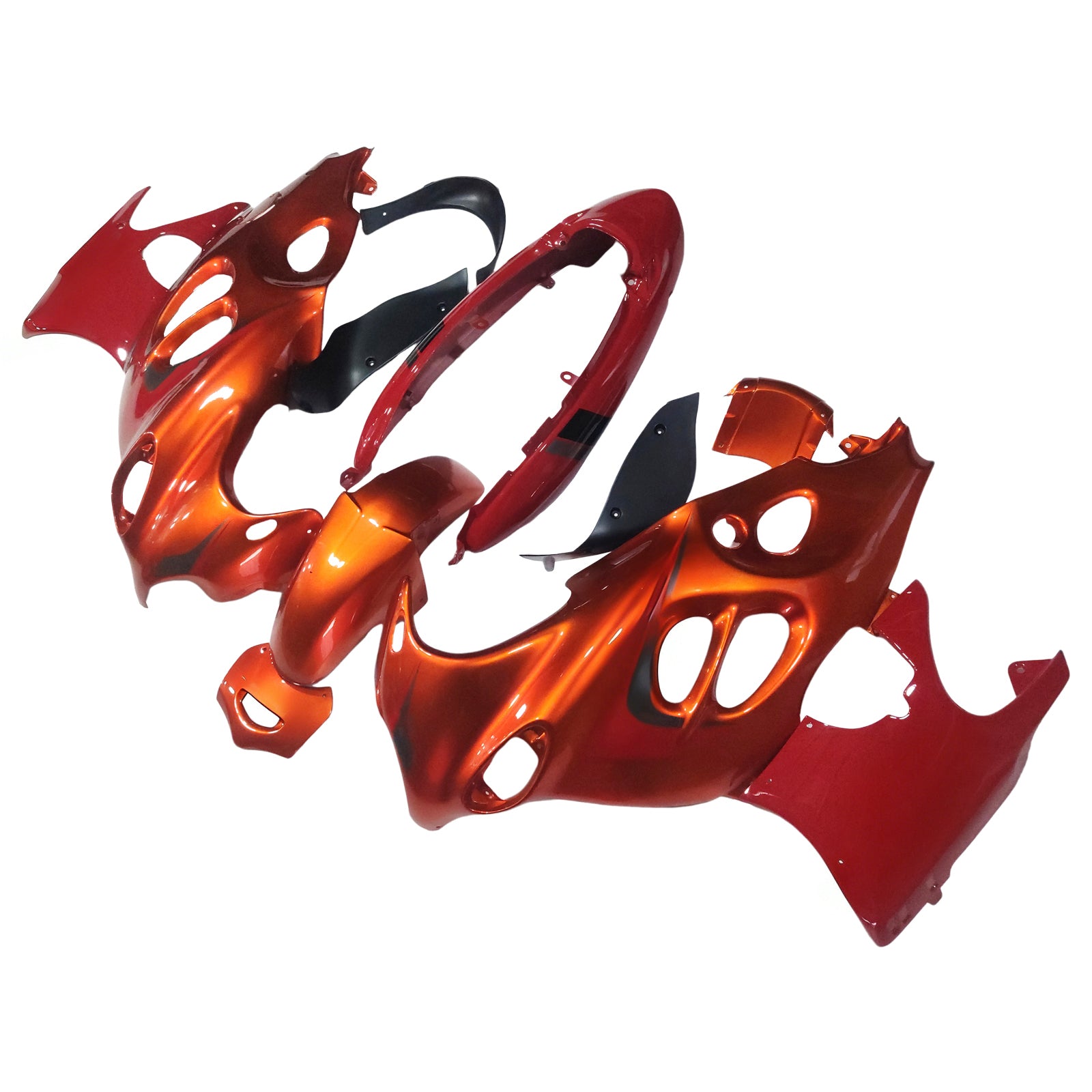 Amotopart 2003-2006 Suzuki Katana GSXF600/750 Fairing Red Kit