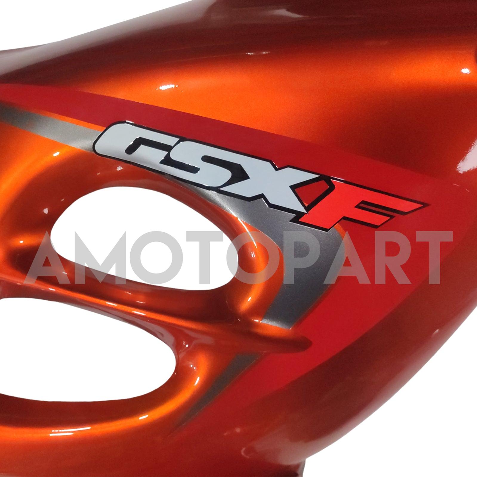 Amotopart 2003-2006 Suzuki Katana GSXF600/750 Fairing Red Kit