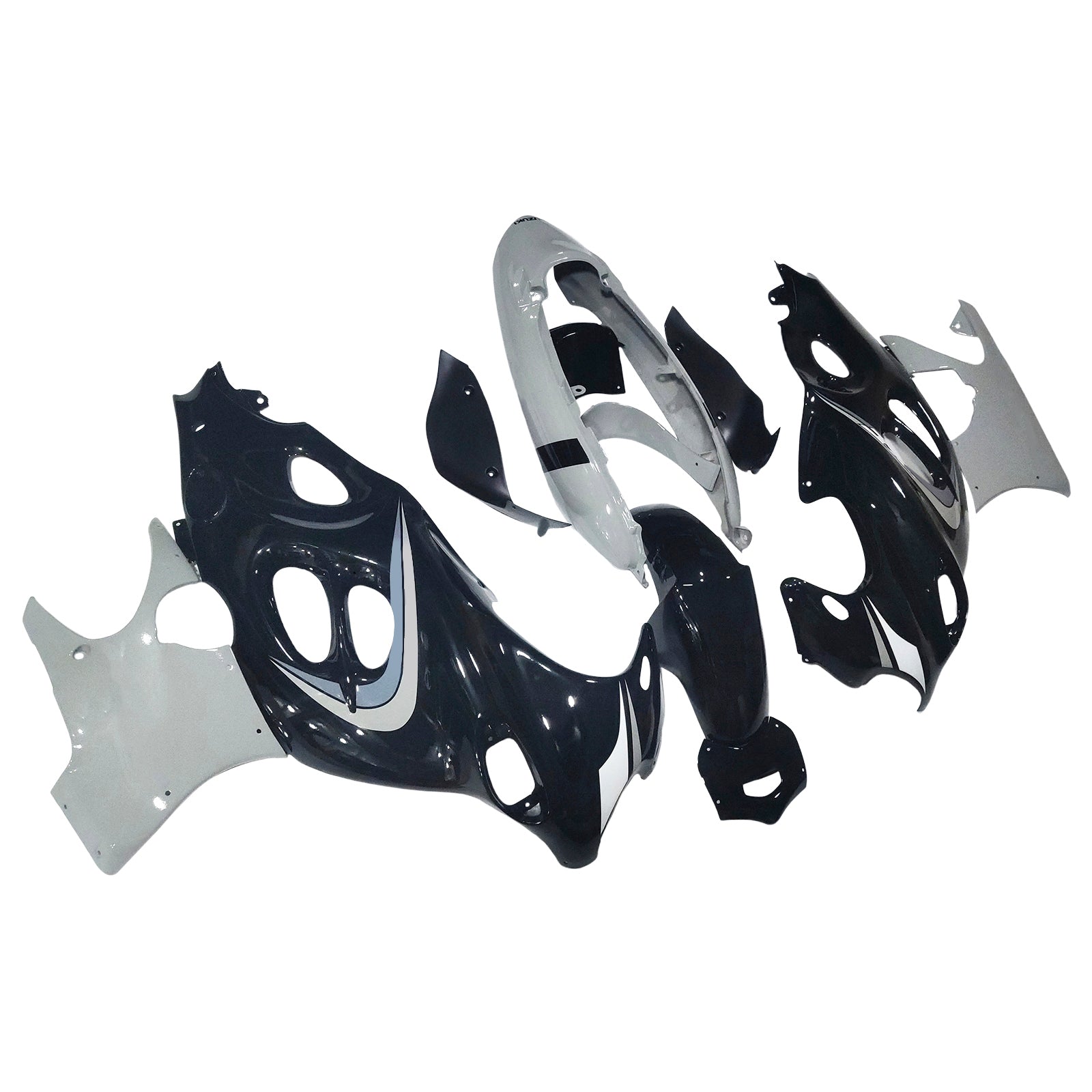 Amotopart 2003-2006 Suzuki Katana GSXF600/750 Fairing Grey&Black Kit
