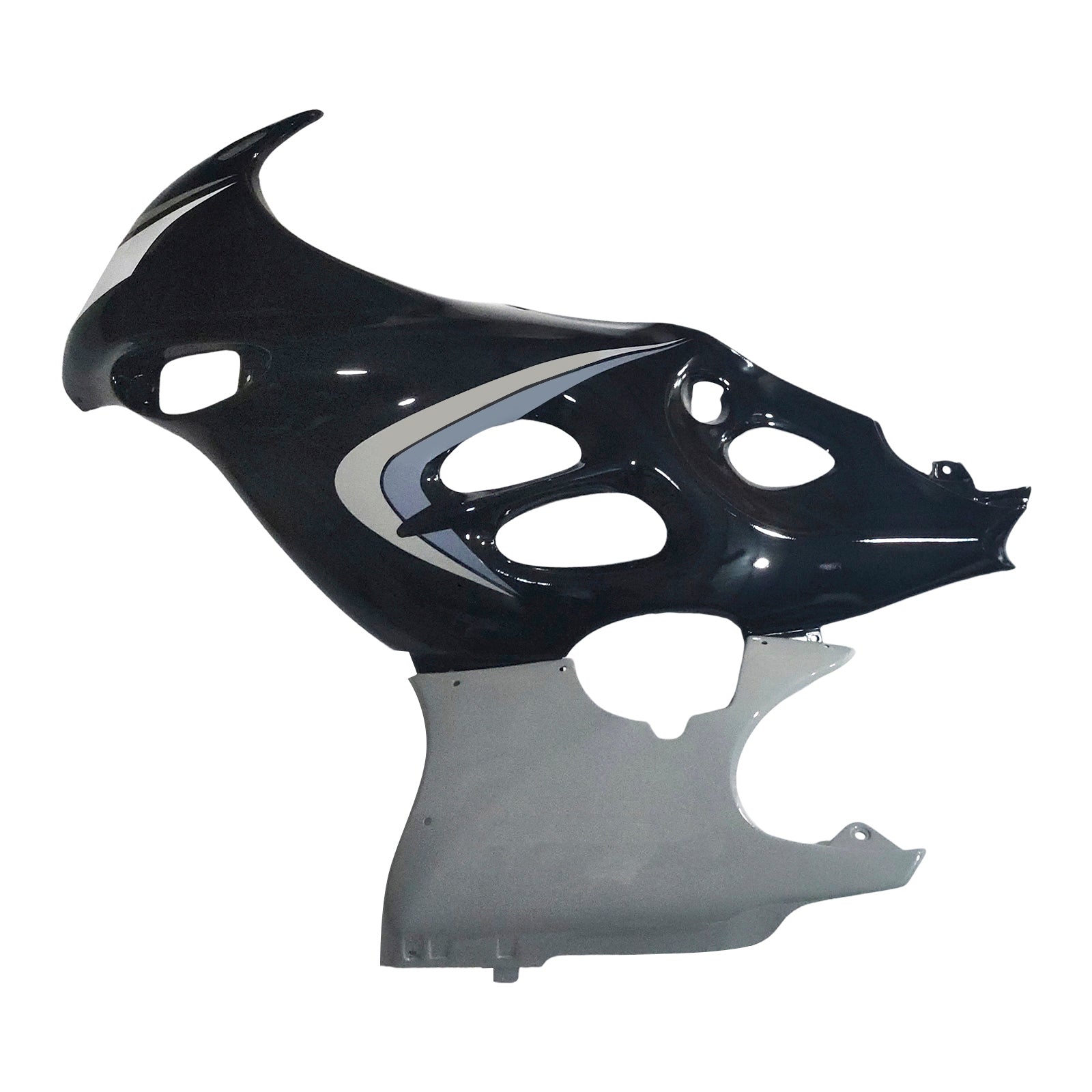 Amotopart 2003-2006 Suzuki Katana GSXF600/750 Fairing Grey&Black Kit