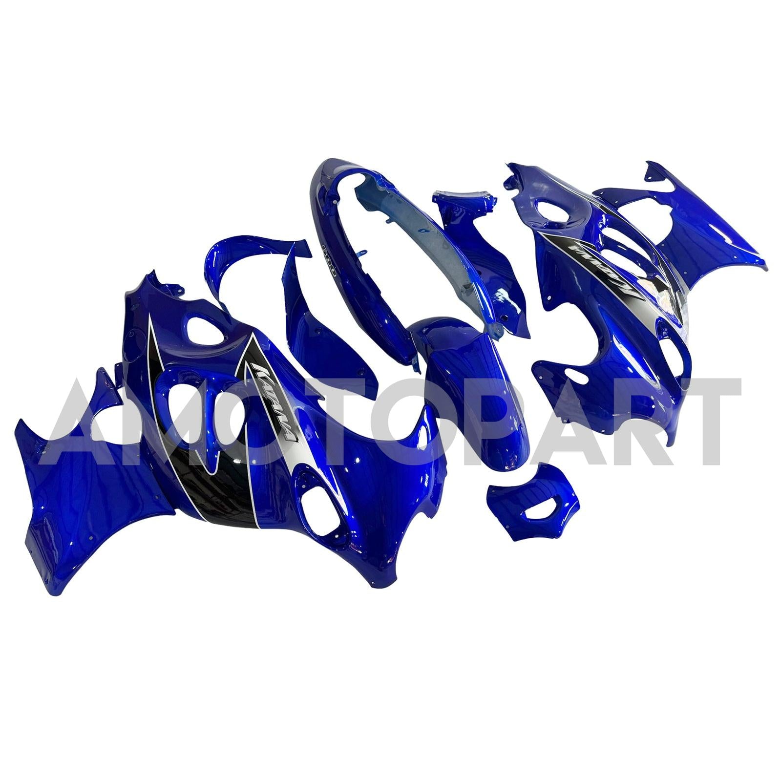 Amotopart 2003-2006 Suzuki Katana GSXF600/750 Fairing Blue Kit