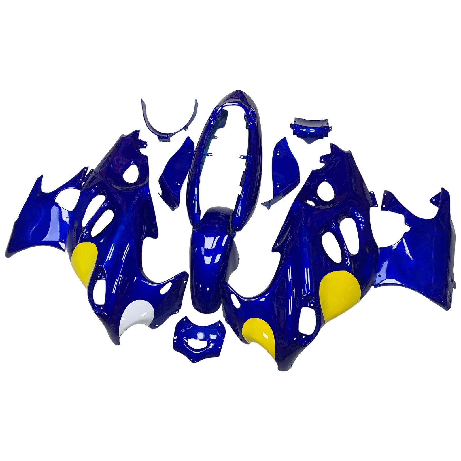 Amotopart 2003-2006 Suzuki Katana GSX600F GSX750F Gloss Blue Fairing Kit