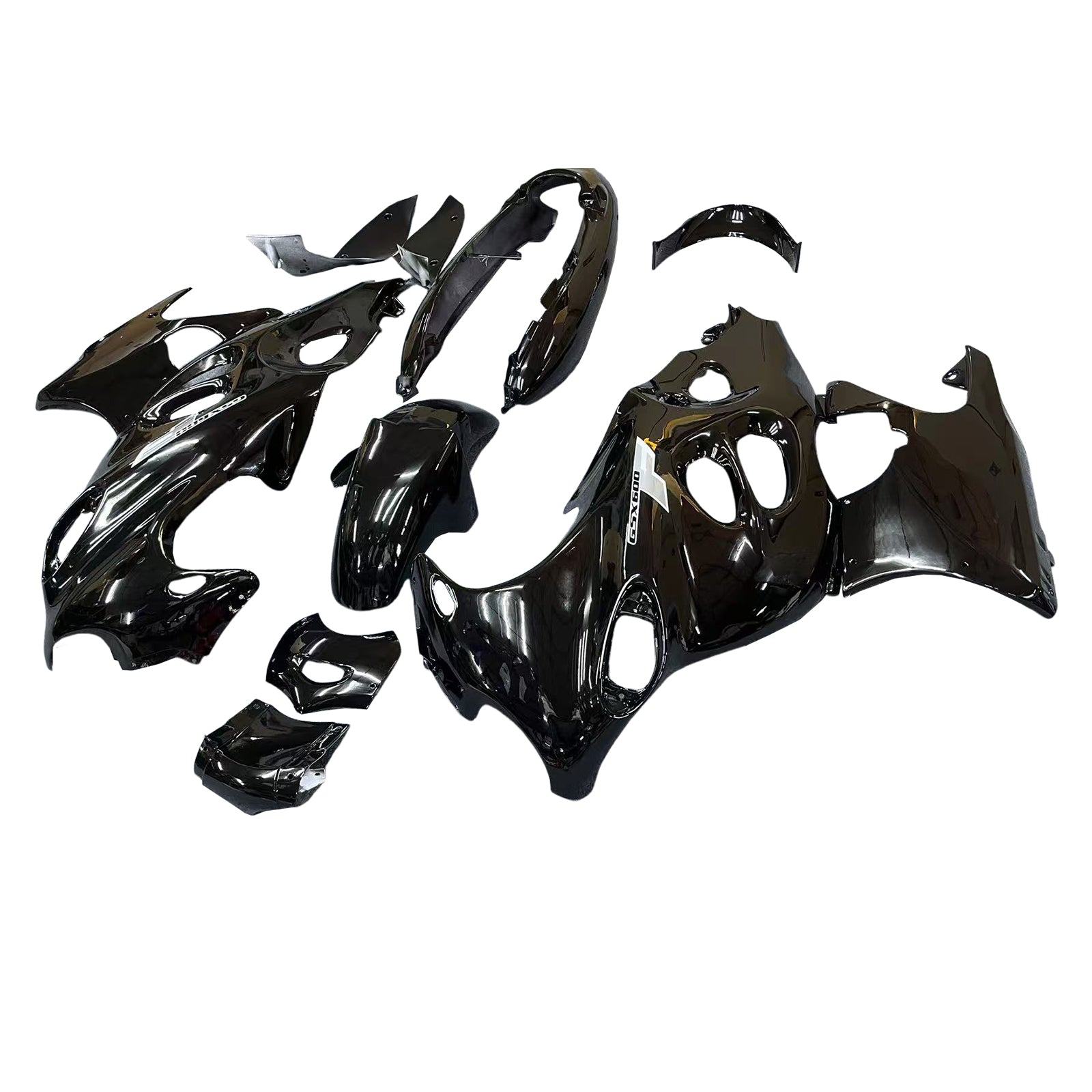 Amotopart 2003-2006 Suzuki Katana GSX600F GSX750F Gloss Black Fairing Kit