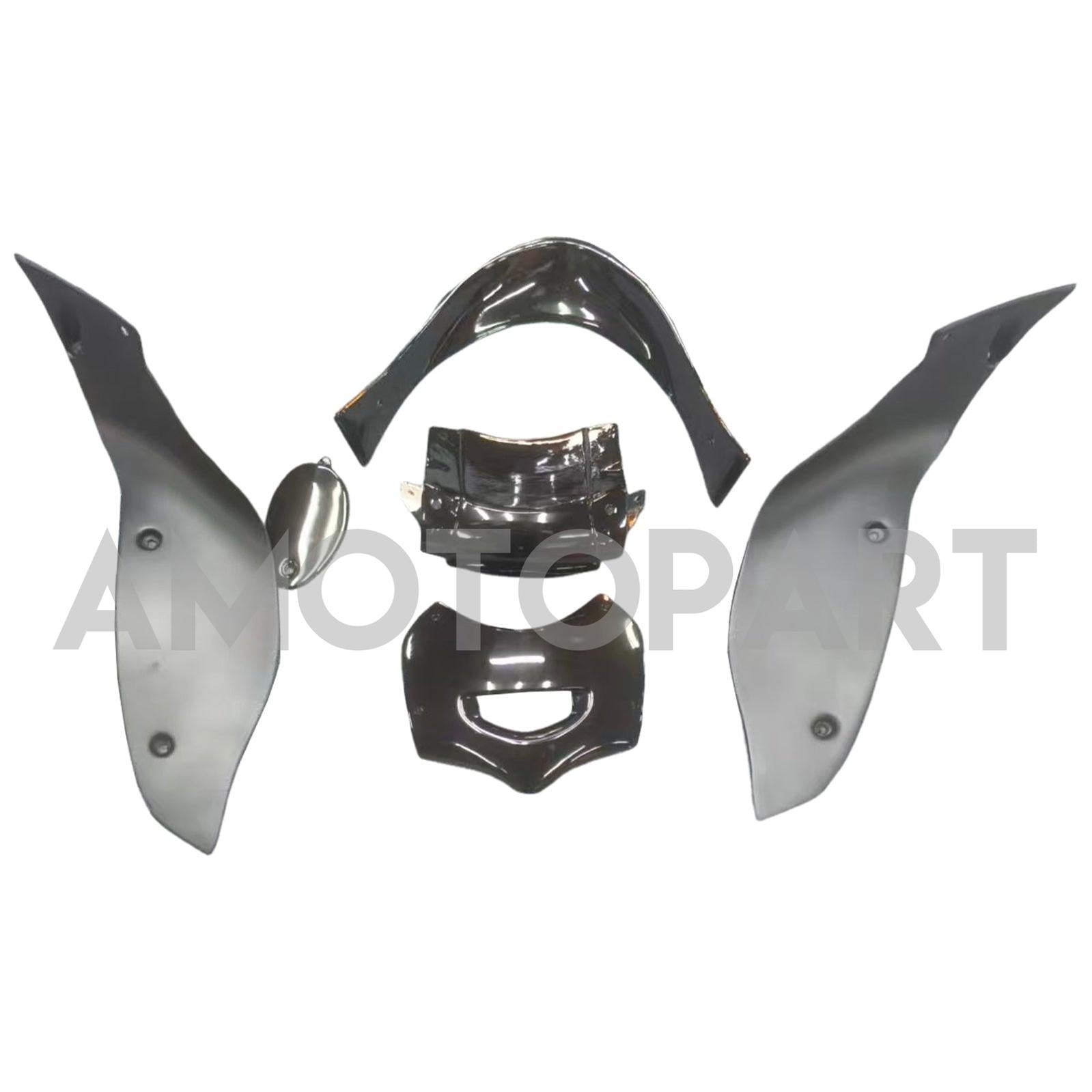 Amotopart 2003-2006 Suzuki Katana GSX600F GSX750F Green&Black Fairing Kit