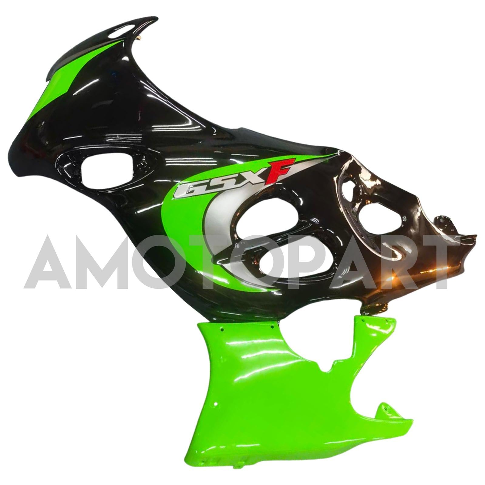 Amotopart 2003-2006 Suzuki Katana GSX600F GSX750F Green&Black Fairing Kit