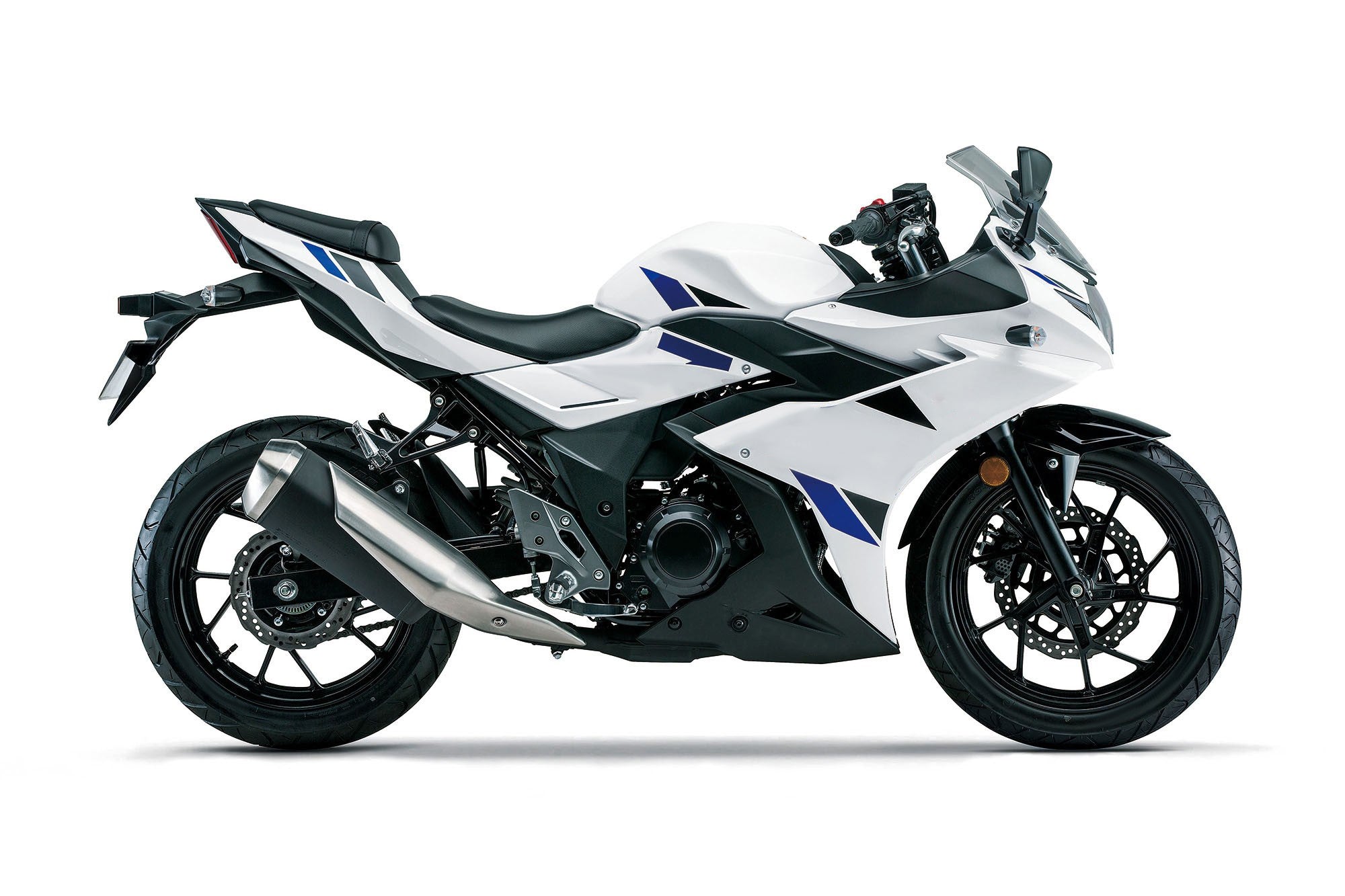 Amotopart 2017-2020 Suzuki GSX250R Fairing White&Blue Kit