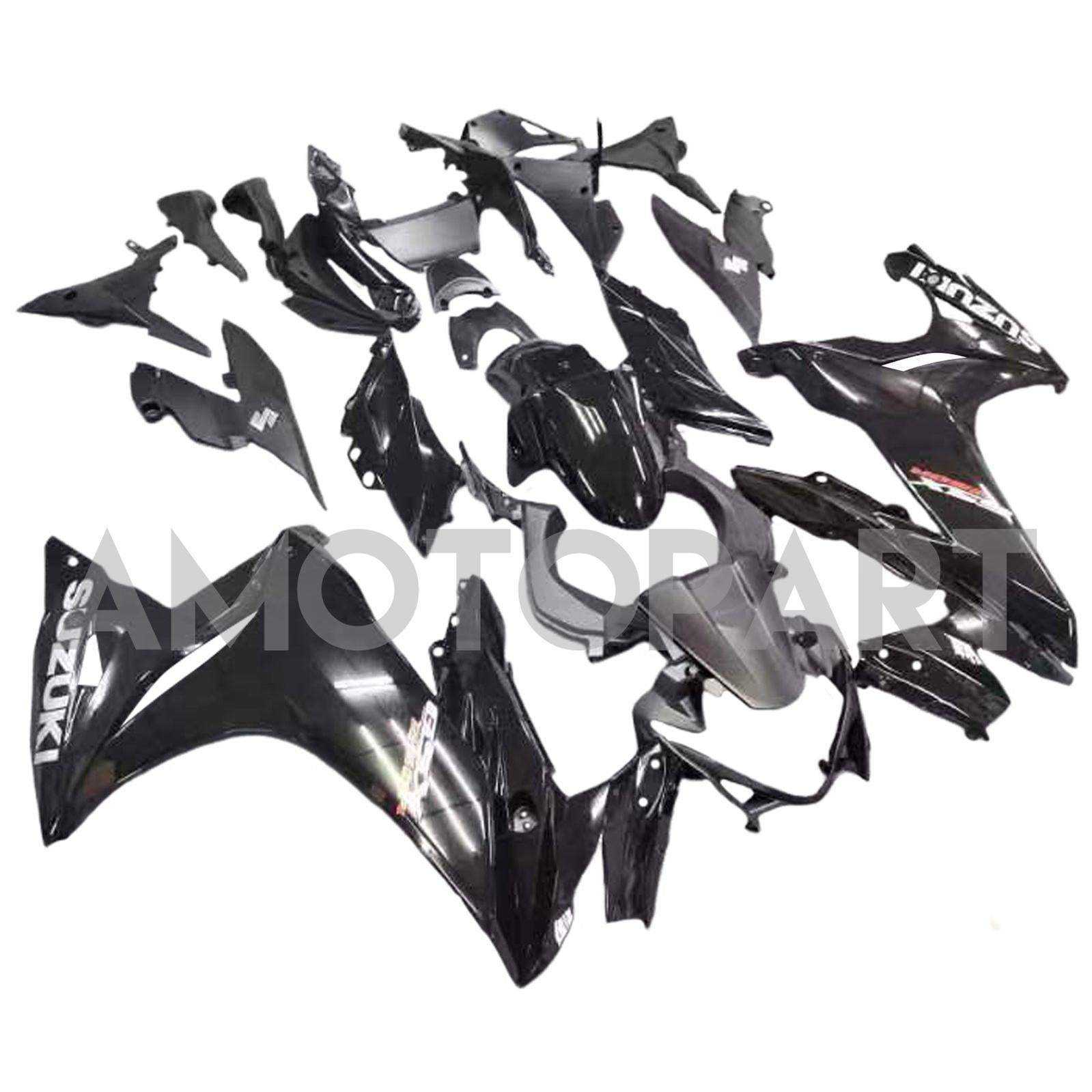 Amotopart 2017-2020 スズキ GSX250R フェアリング マットブラックキット