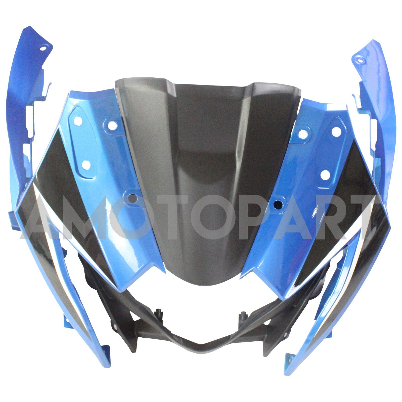 Amotopart 2017-2020 スズキ GSX250R フェアリング ブルー&ホワイト キット