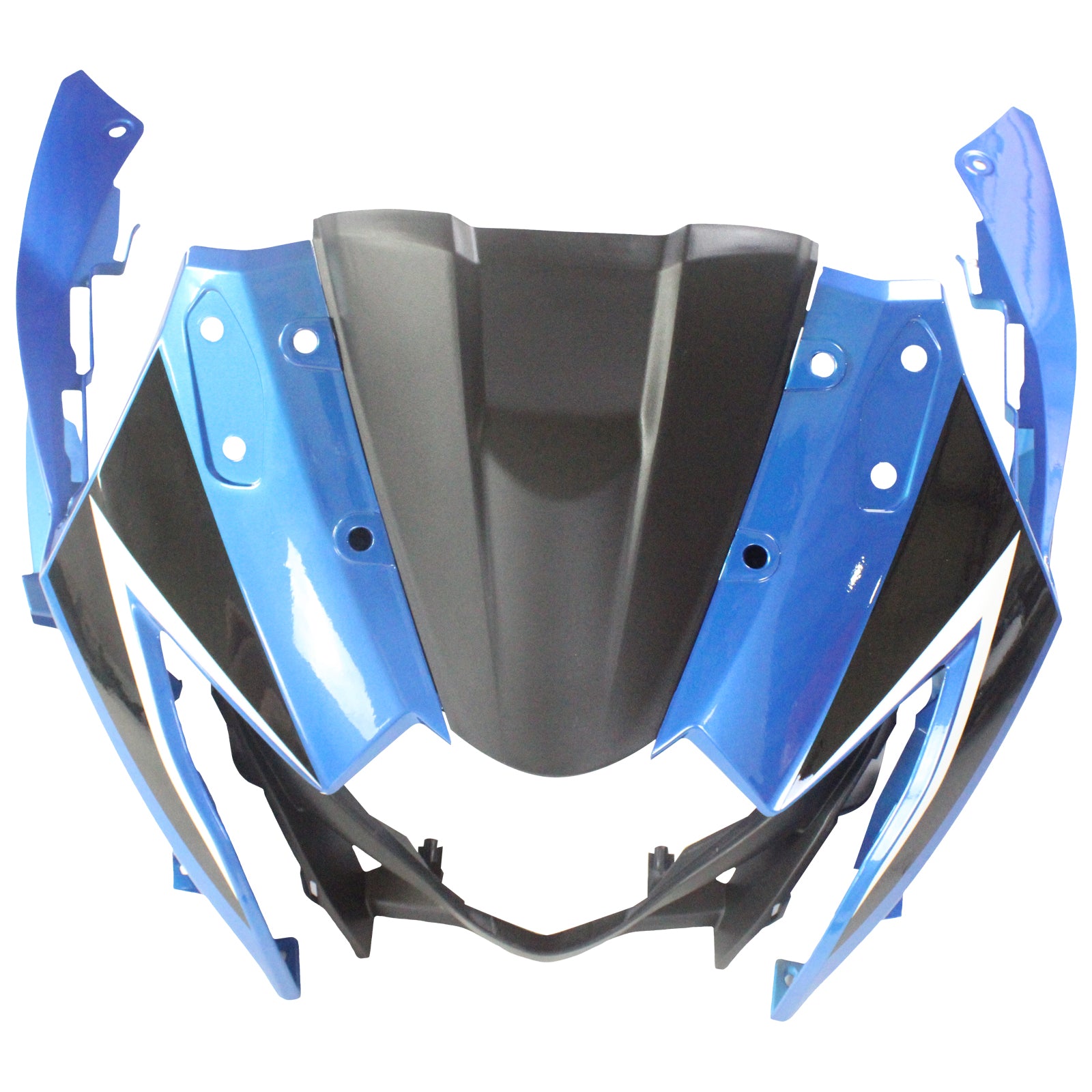Amotopart 2017-2020 Suzuki GSX250R Fairing Blue&White Kit