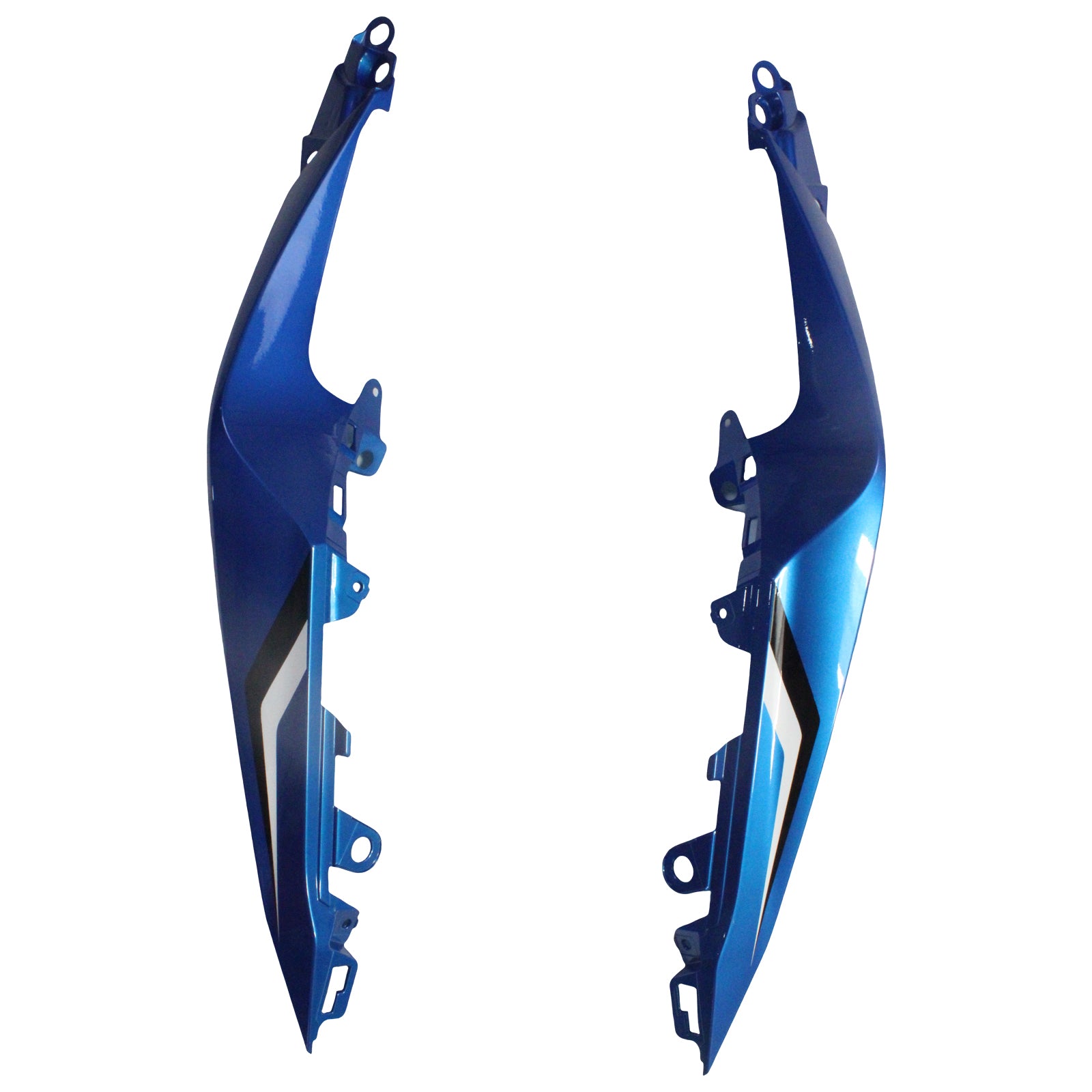 Amotopart 2017-2020 Suzuki GSX250R Fairing Blue&White Kit