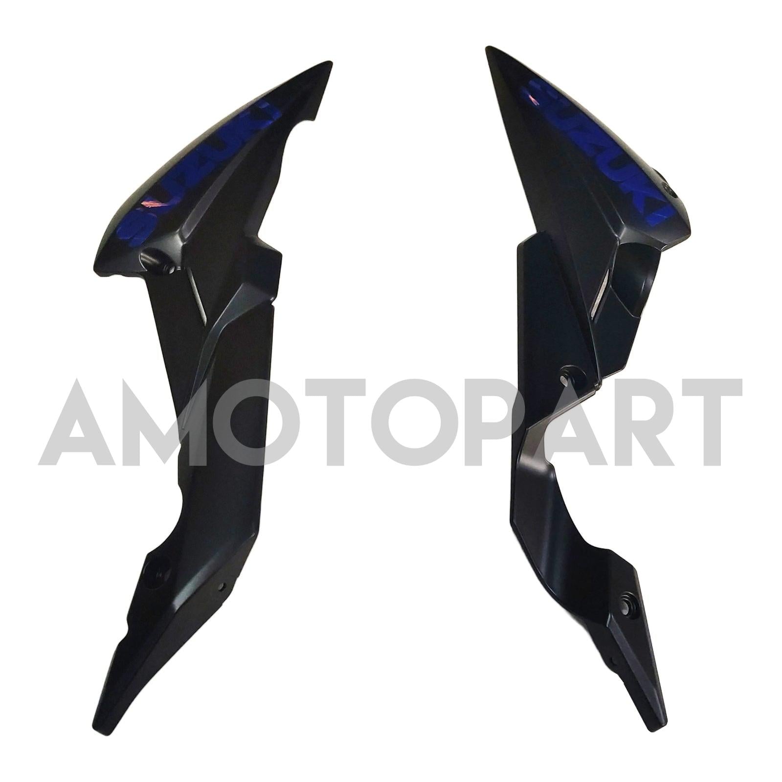 Amotopart 2017-2022 Suzuki GSX-S 750 Fairing Black & Letter Zestaw