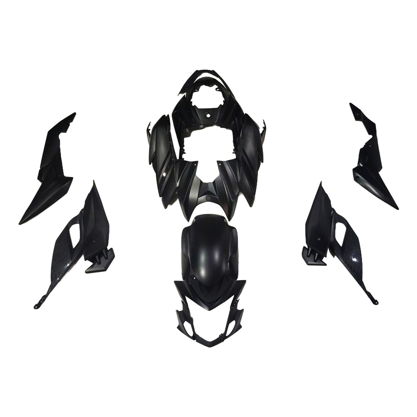 Amotopart 2017-2022 Suzuki GSX-S 750 Fairing Matte Black Kit