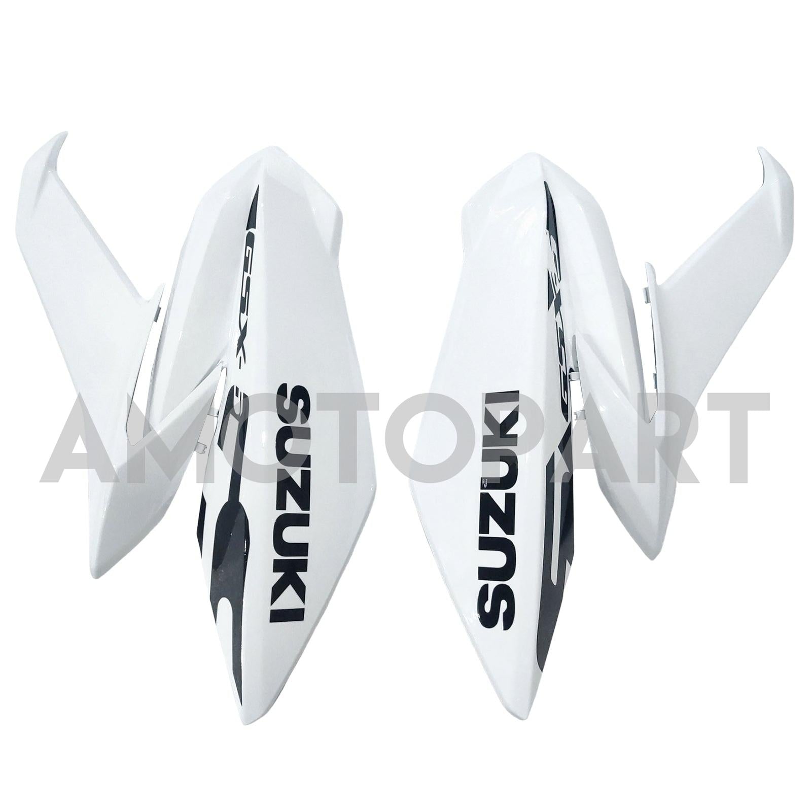 Amotopart 2017-2022 Suzuki GSX-S 750 Fairing White & Yellow Kit