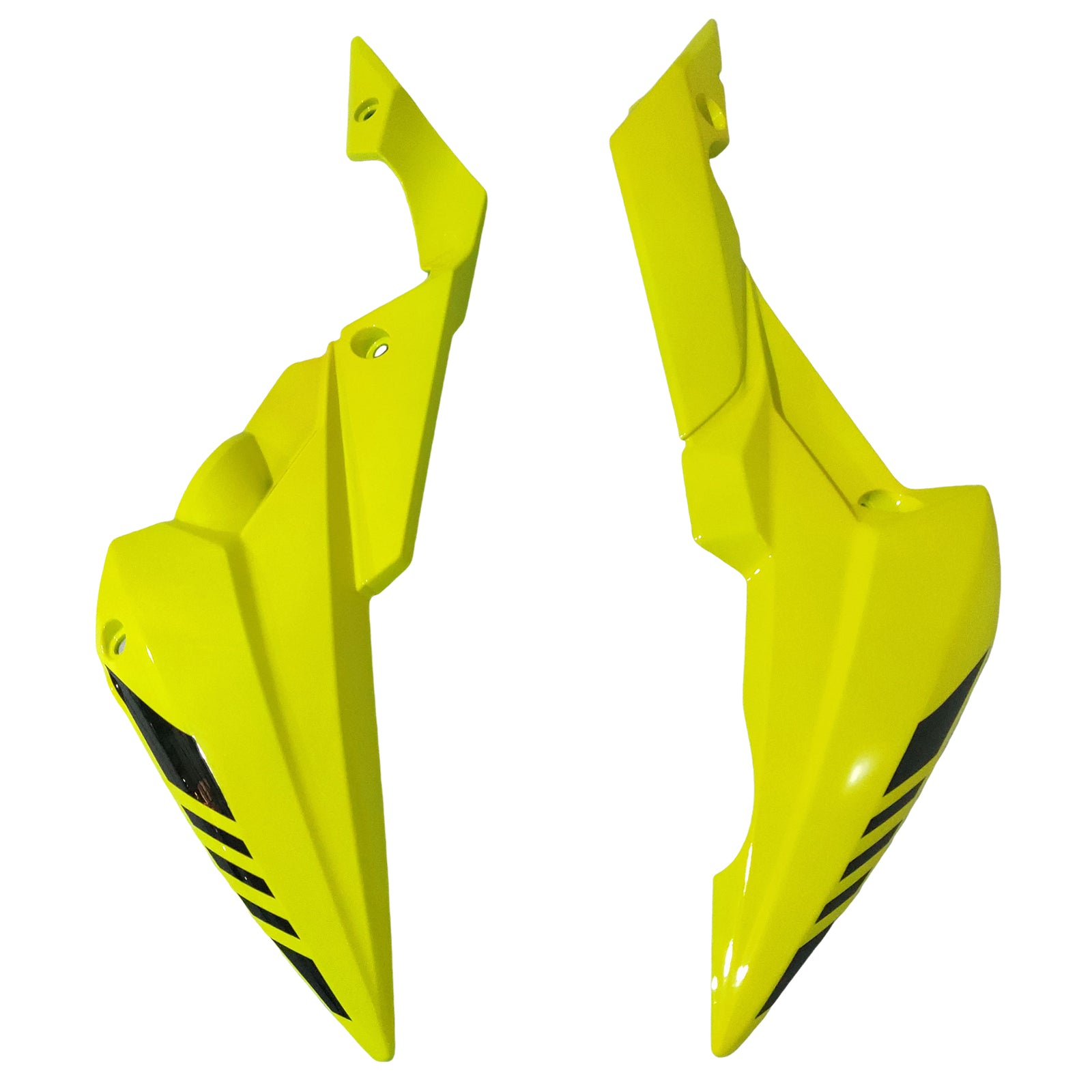 Amotopart 2017-2022 Suzuki GSX-S 750 Verkleidung Weiß&Gelbes Set