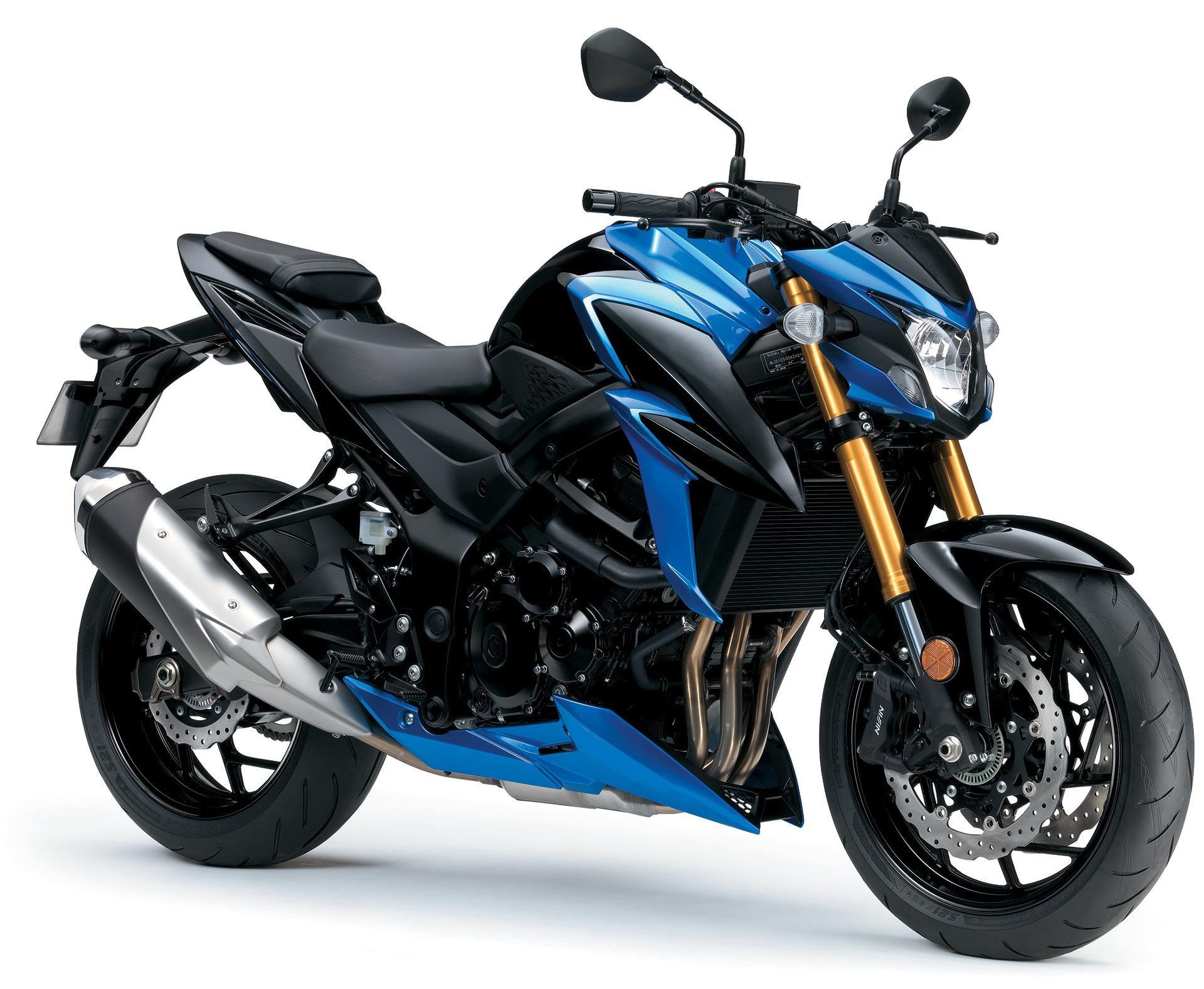 Amotopart 2017-2022 Suzuki GSX-S 750 Fairing Blue Style3 Kit