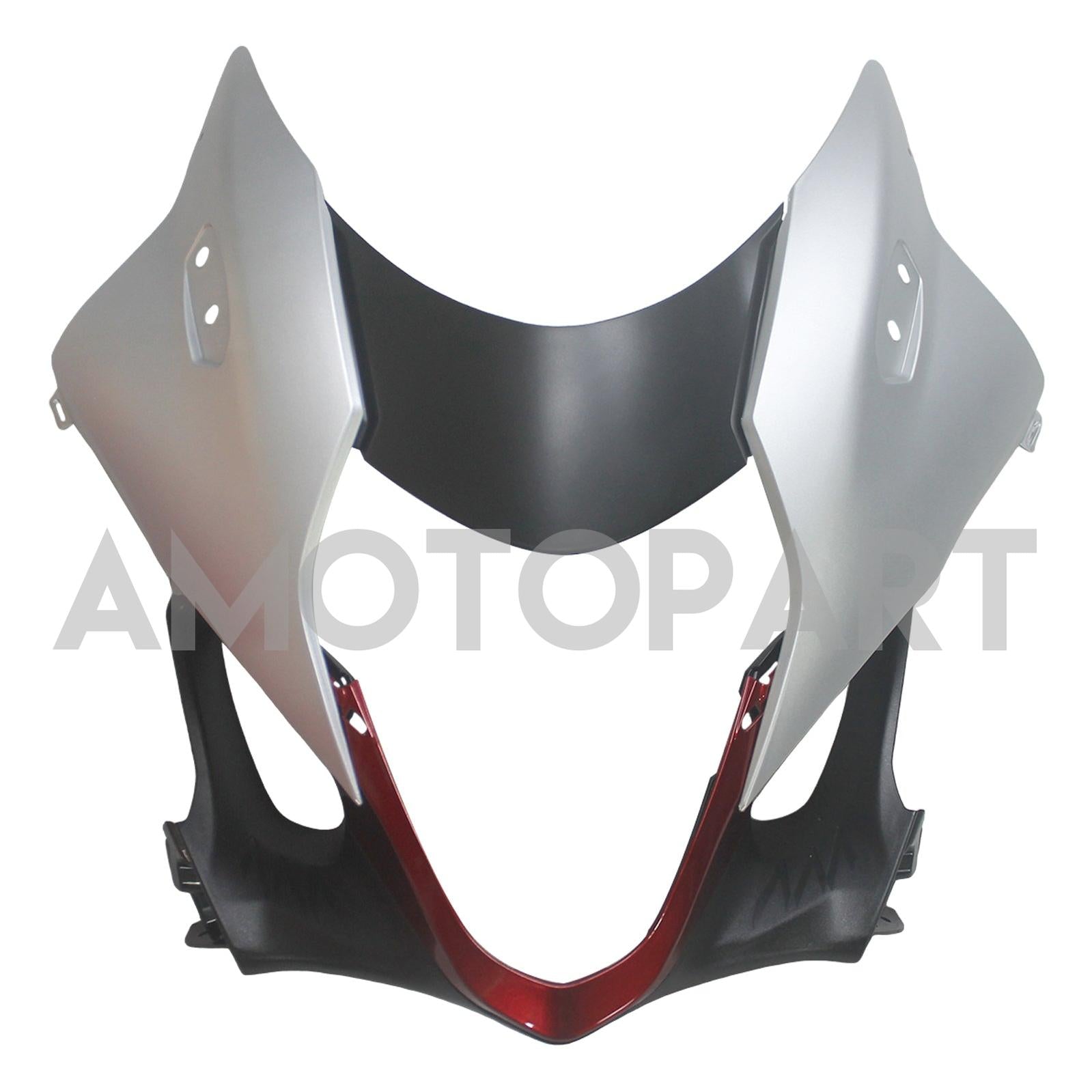 Amotopart 2021-2025 Suzuki Hayabusa GSX1300R Silber mit roter Verkleidung Kit