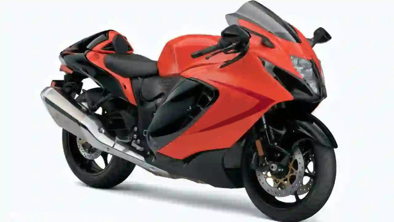 Amotopart 2021-2025 スズキ ハヤブサ GSX1300R オレンジ フェアリング