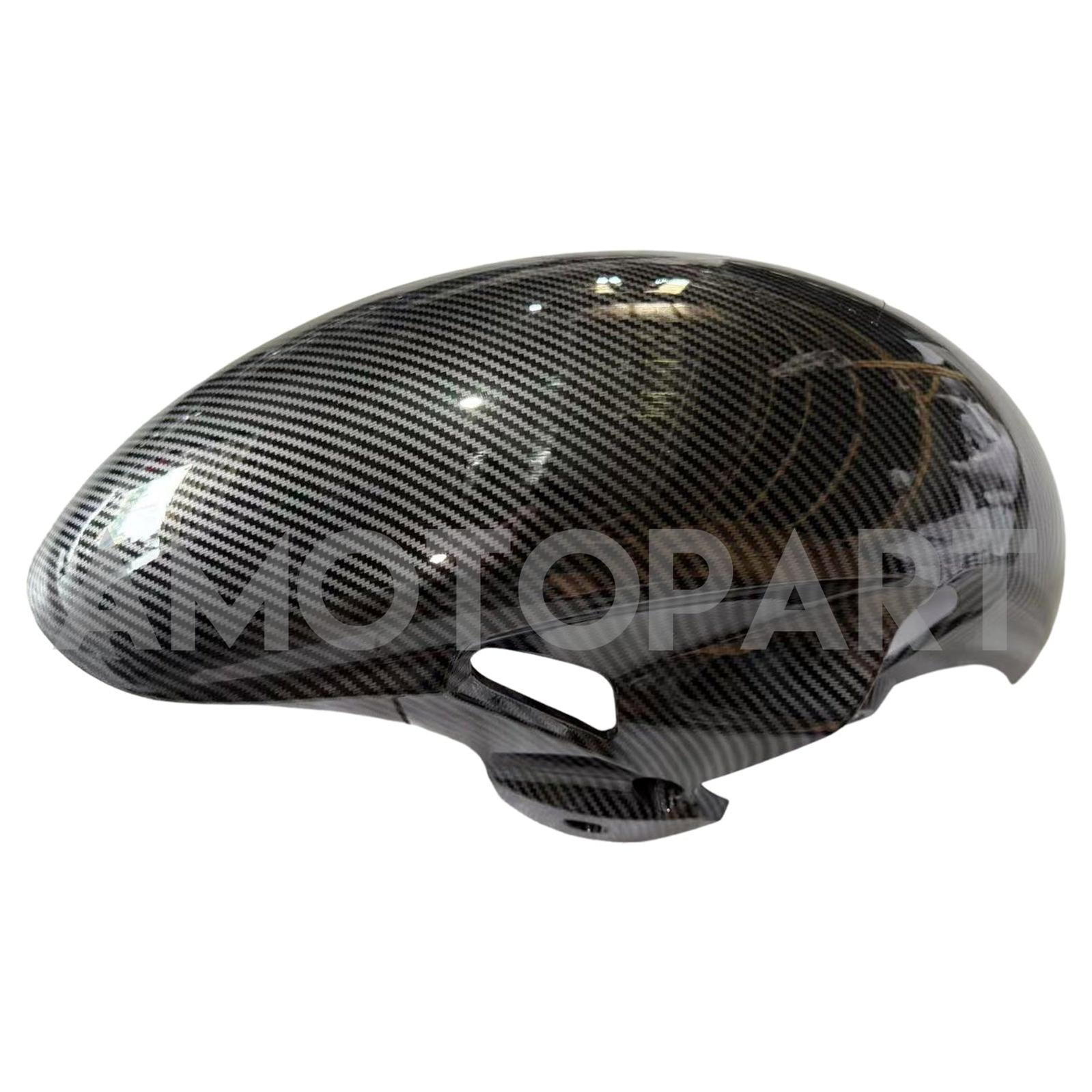 Amotopart 2021-2025 Suzuki Hayabusa GSX1300R Blau & Kohlefaser-Musterverkleidungskit