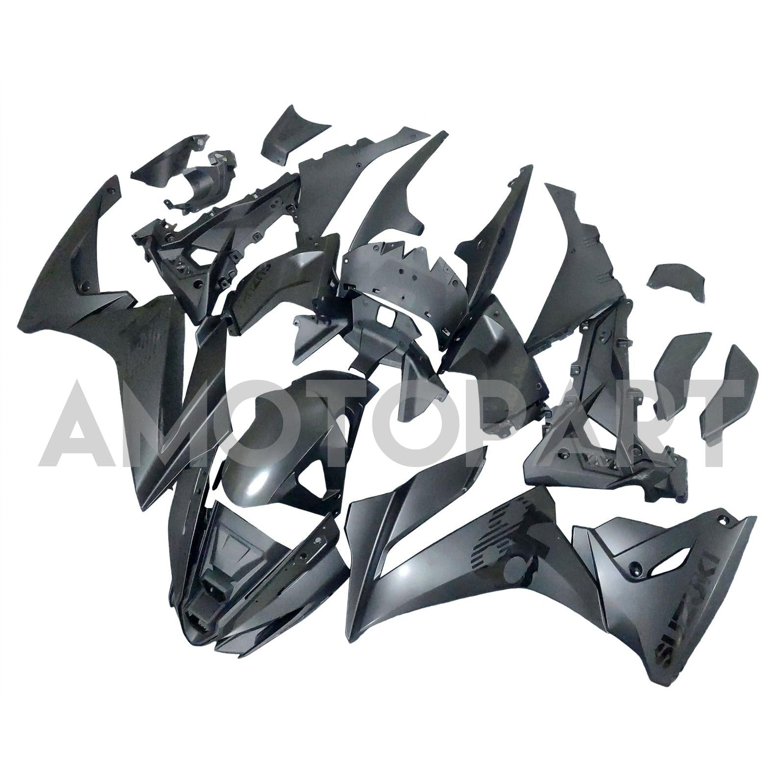 Amotopart 2024-2025 Kit de carénage noir Suzuki GSX-8R