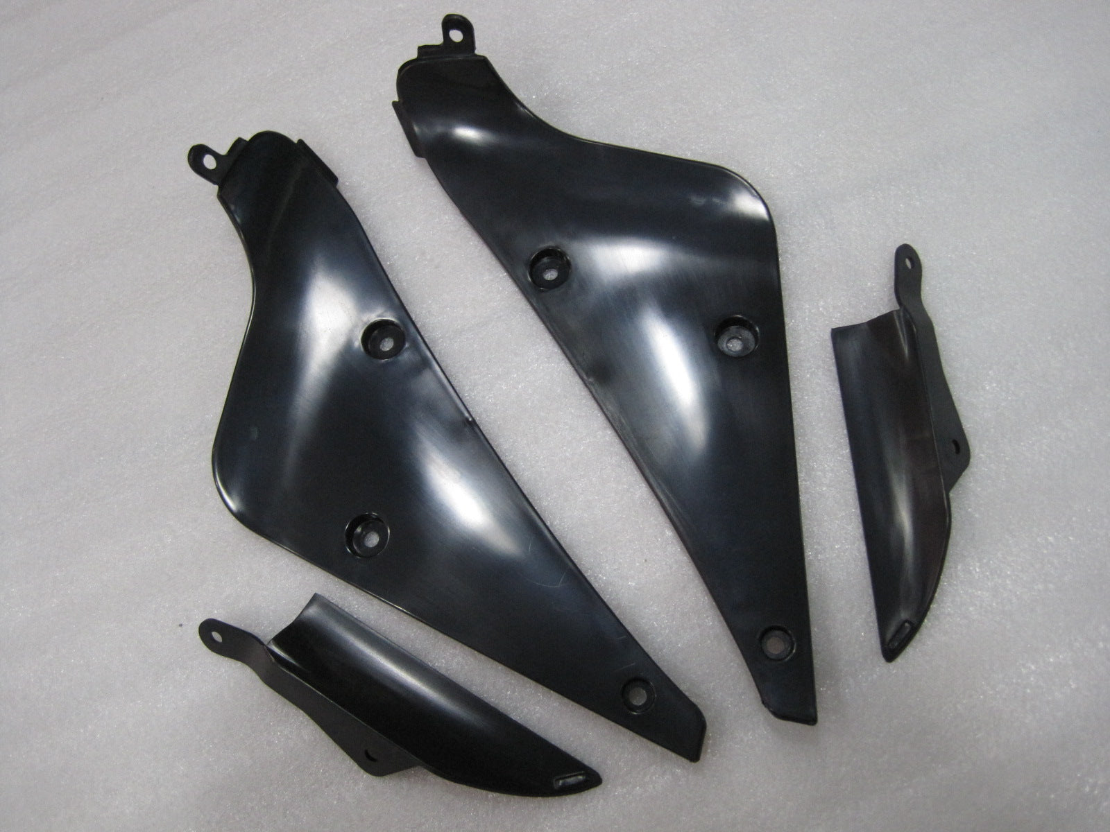 Amotopart 2006-2008 Triumph Daytona 675 Kit de carénage bleu blanc