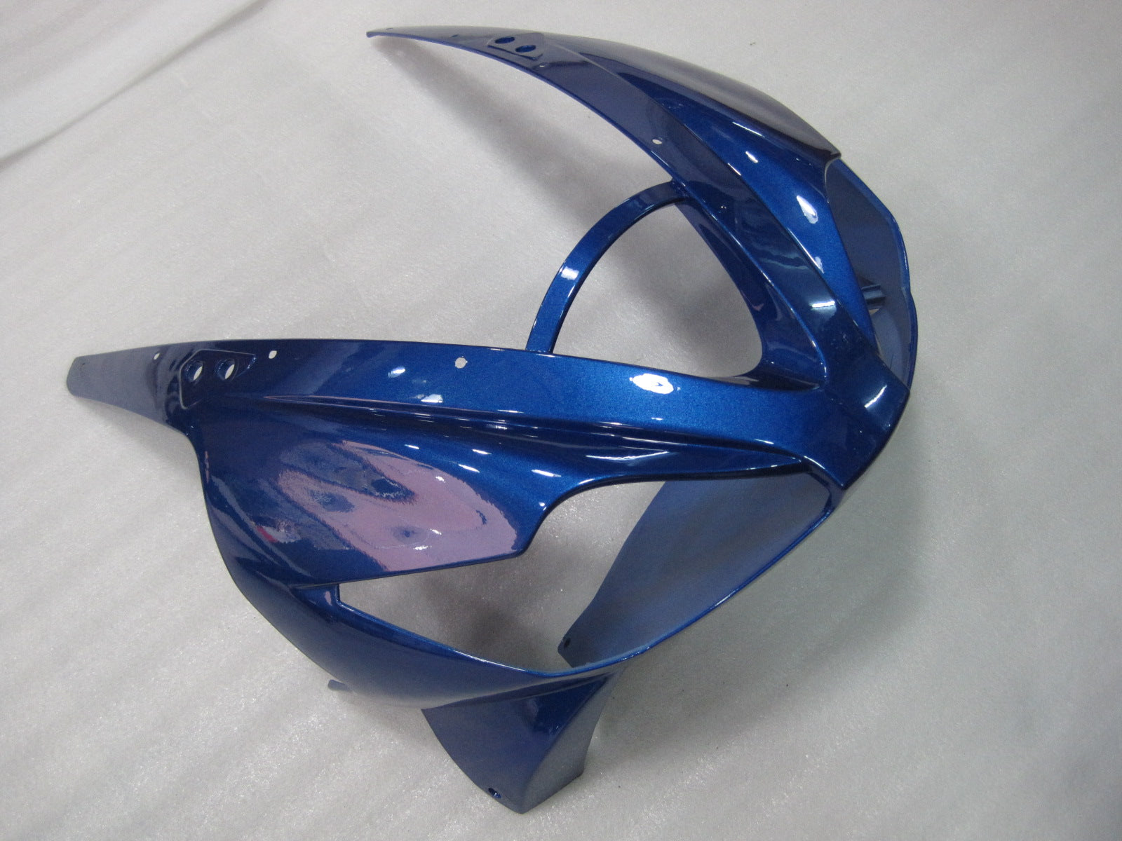Amotopart 2006-2008 Triumph Daytona 675 Kit de carénage bleu blanc
