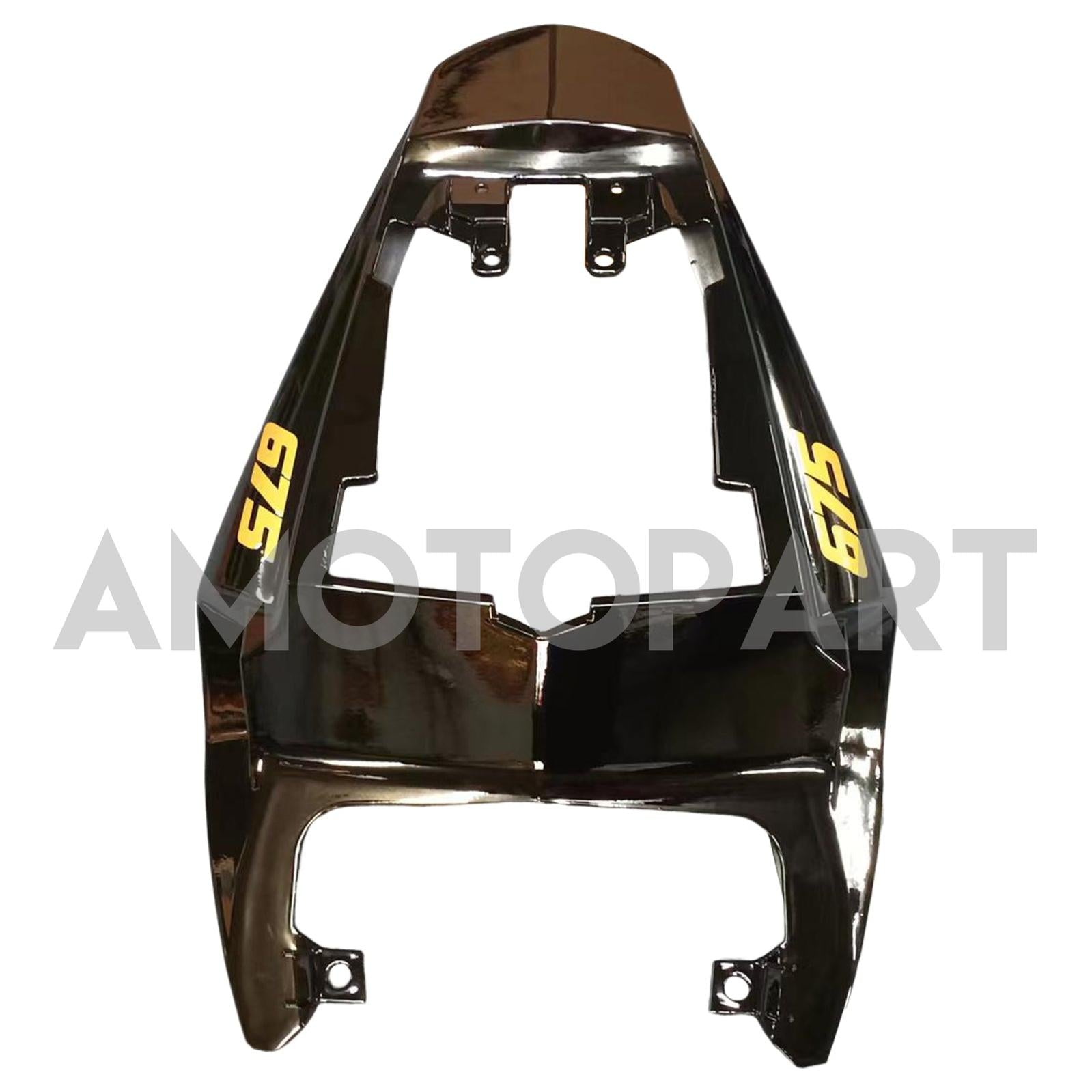 Amotopart Fairings Triumph Daytona 675 2006-2008 Kit de carénage noir gloss