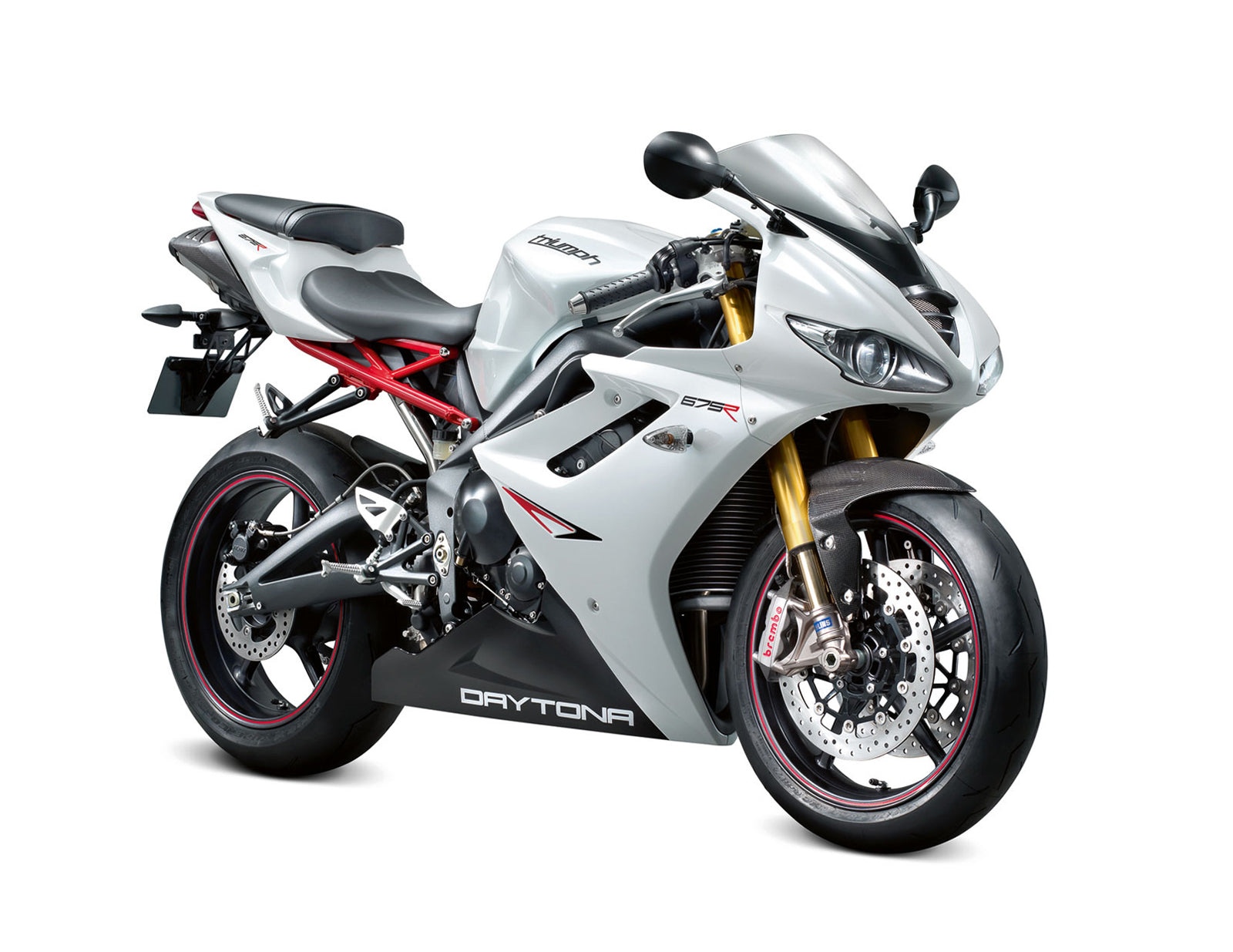 Amotopart 2006-2008 Kit carena oro Triumph Daytona 675