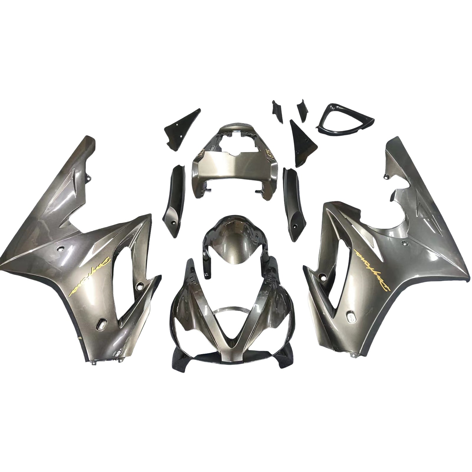 Amotopart Fairings Triumph Daytona 675 2006-2008 Grey Fairing Kit