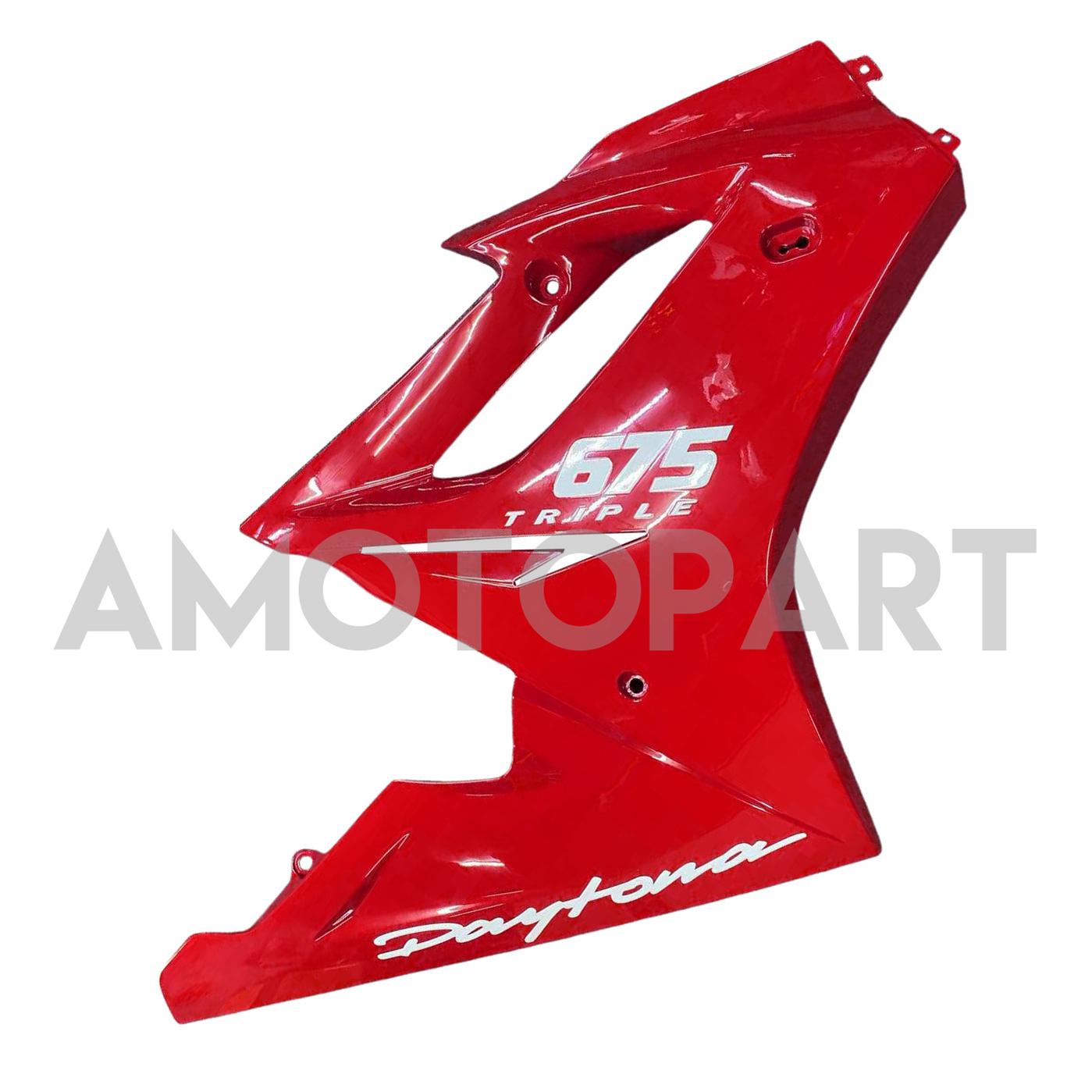 Amotopart 2006-2008 Triumph Daytona 675 Red Fairing Kit