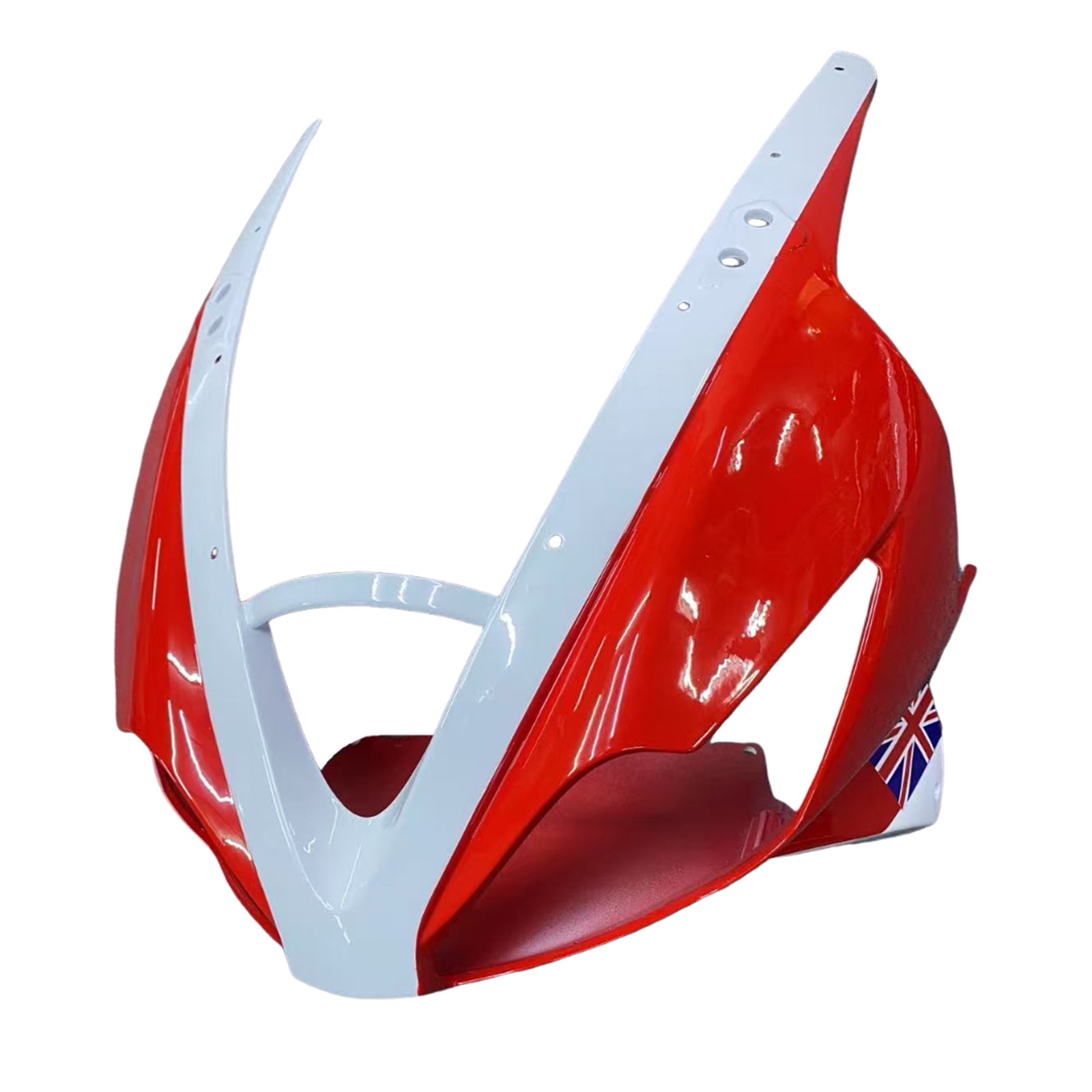 Amotopart 2006-2008 Triumph Daytona 675 Red&White Style2 Fairing Kit