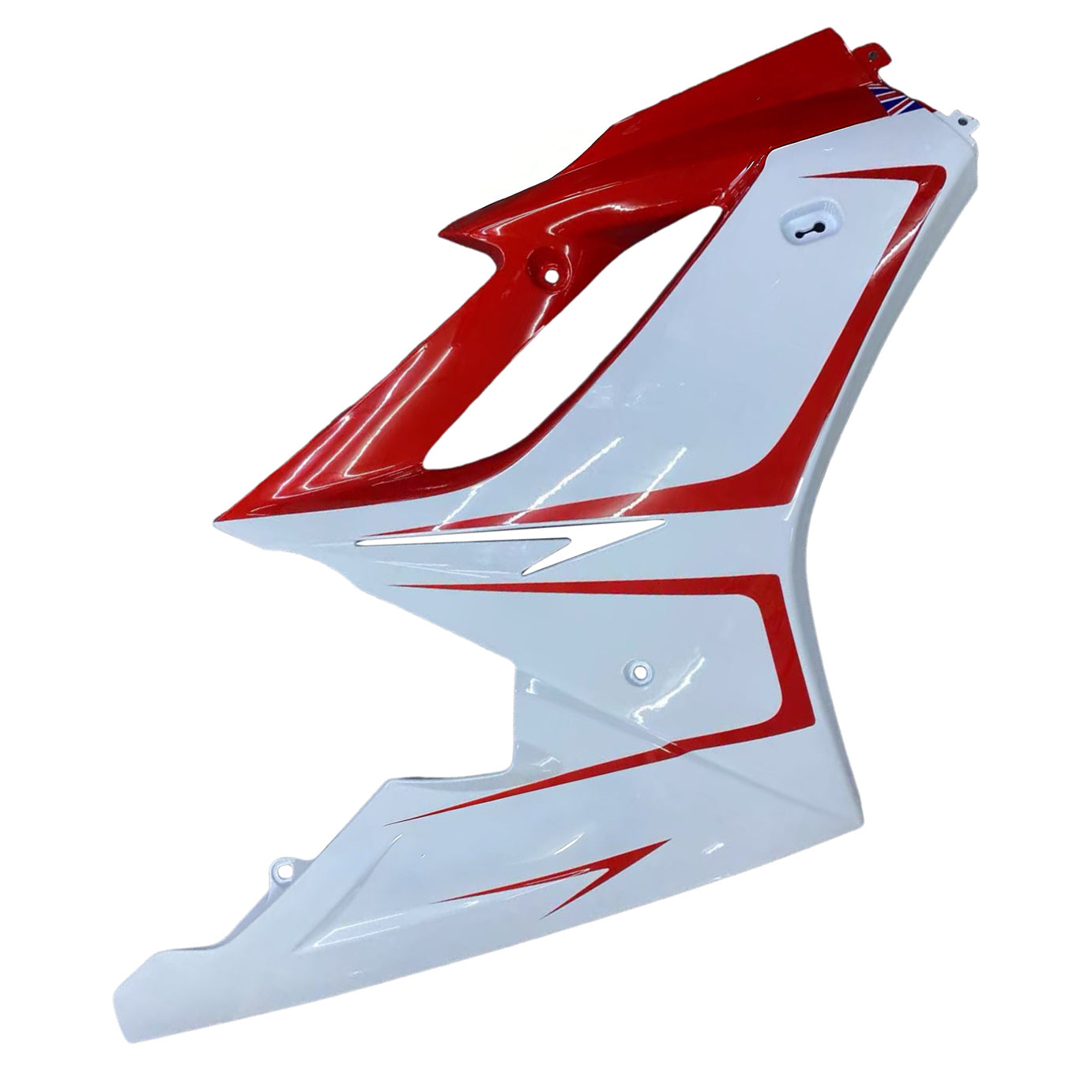 Amotopart 2006-2008 Triumph Daytona 675 Red&White Style2 Fairing Kit