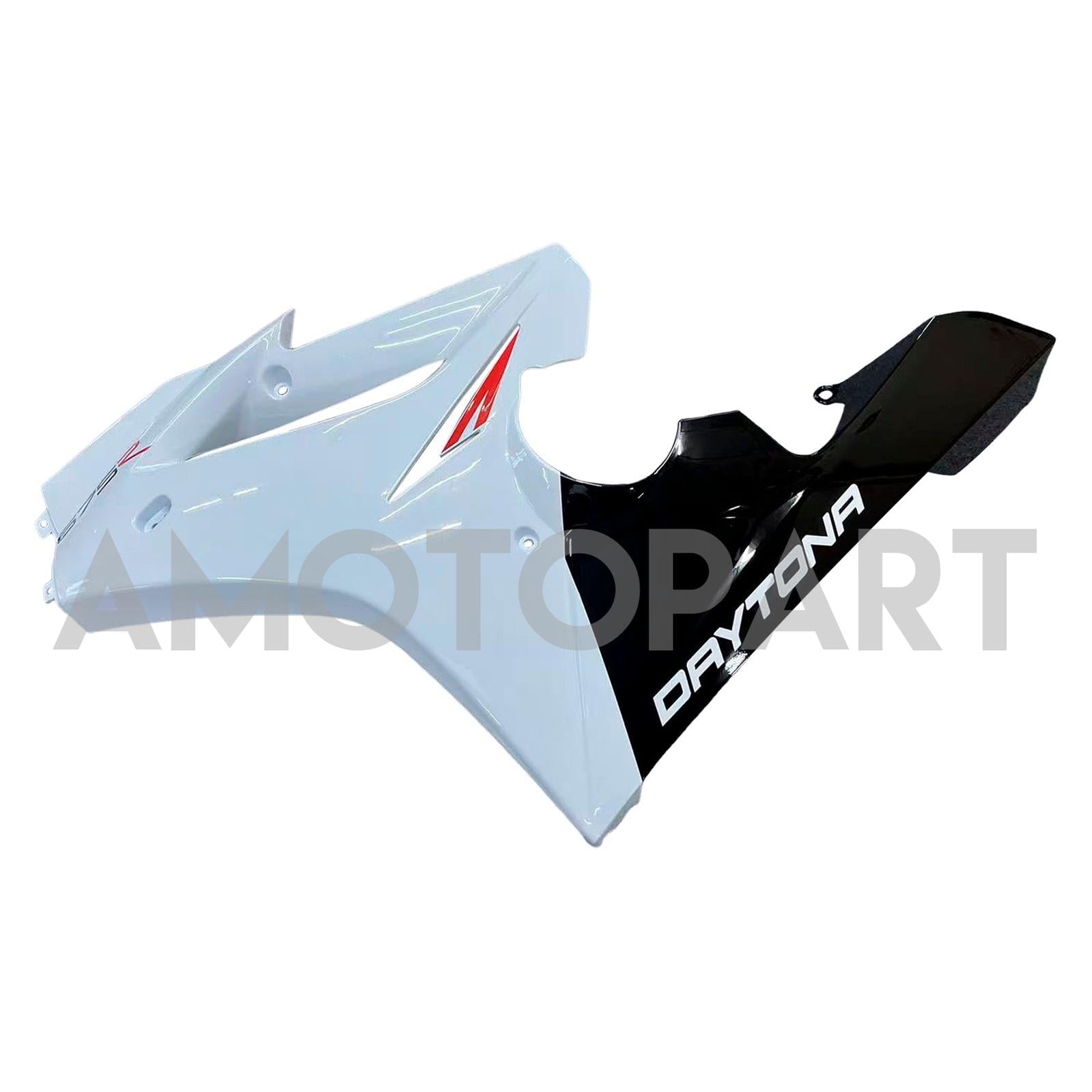 Amotopart 2006-2008 Triumph Daytona 675 Black&White Style4 Fairing Kit