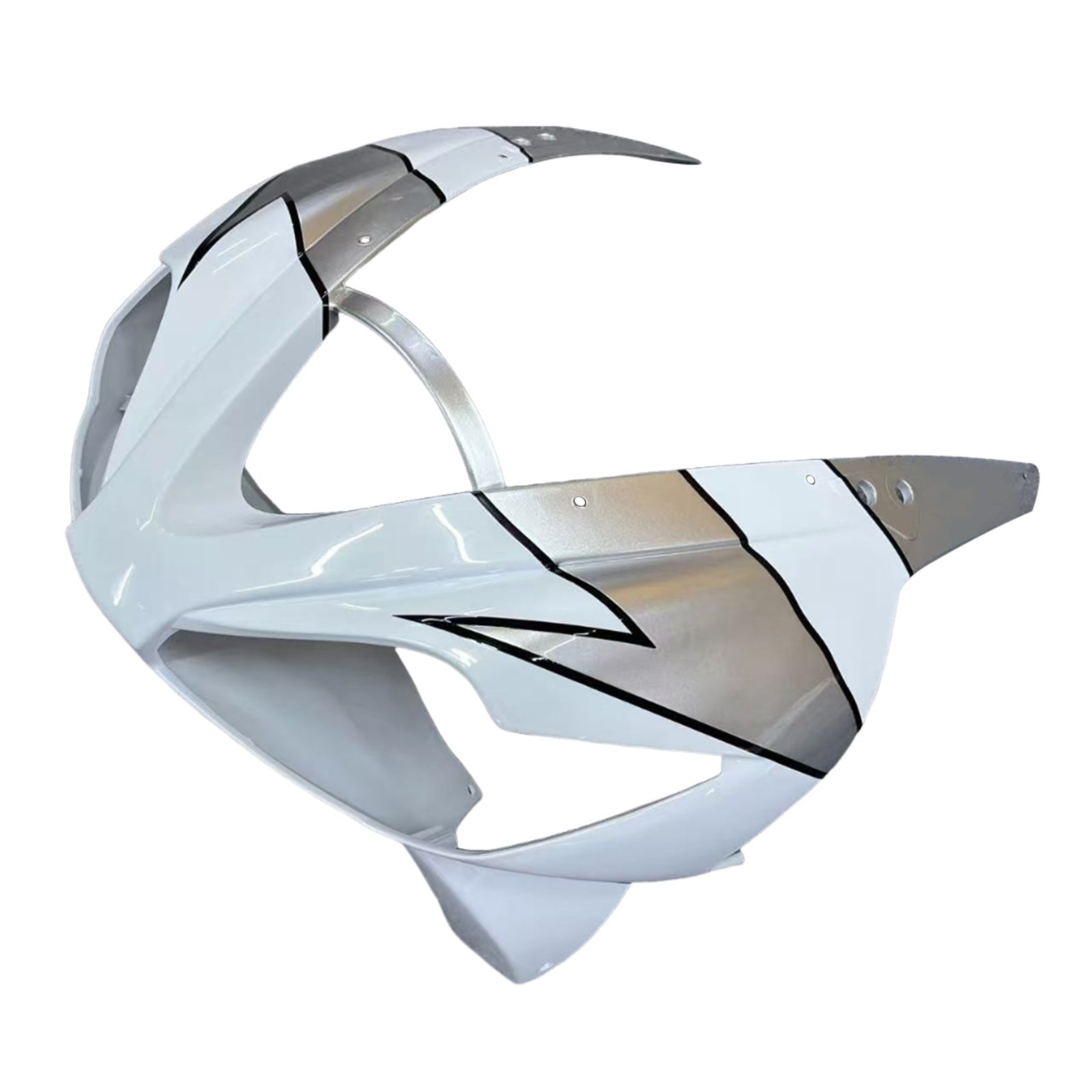 Amotopart 2006-2008 Triumph Daytona 675 Gray White Fairing Kit