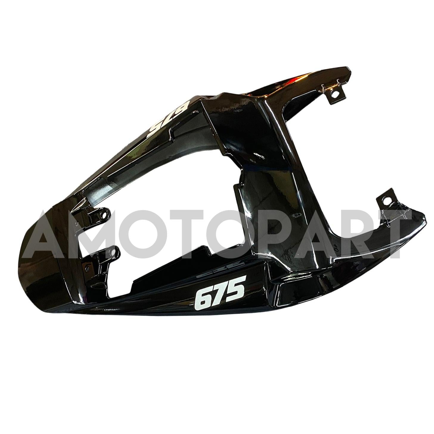 Amotopart 2006-2008 Triumph Daytona 675 Black Style4 Kit de carénage