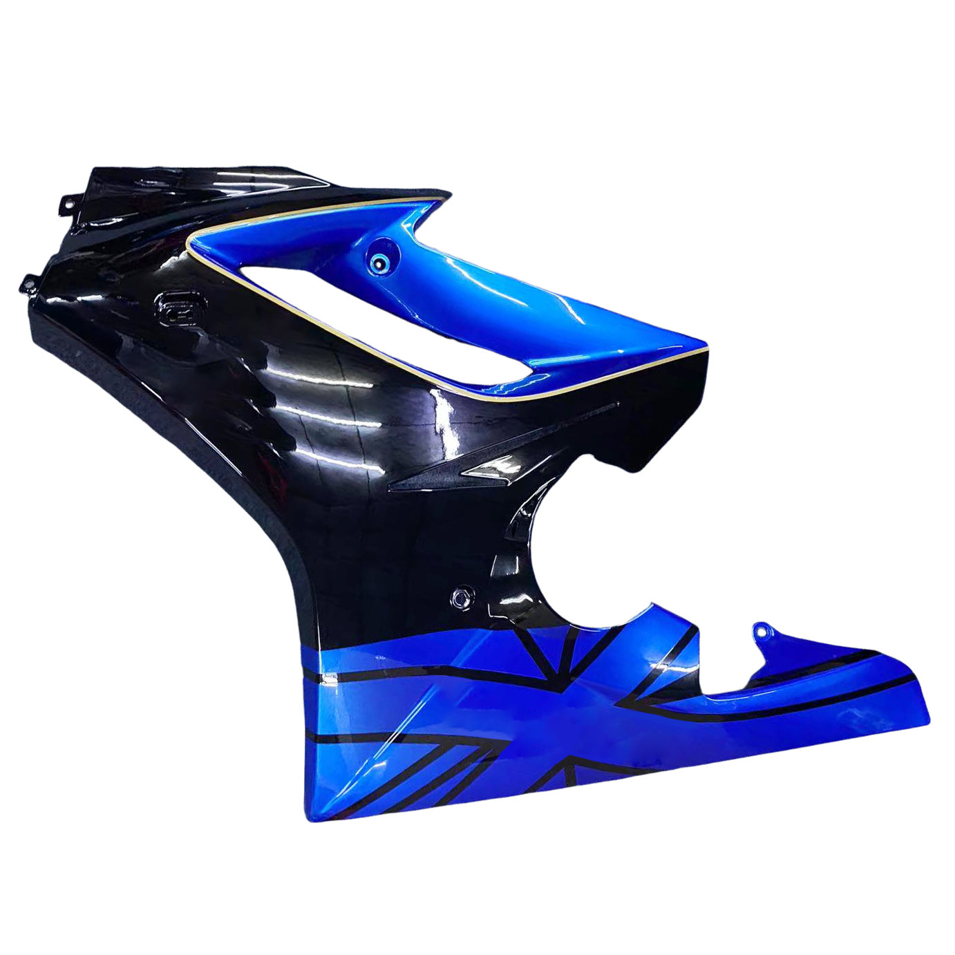 Amotopart 2006-2008 Triumph Daytona 675 Blue Fairing Kit