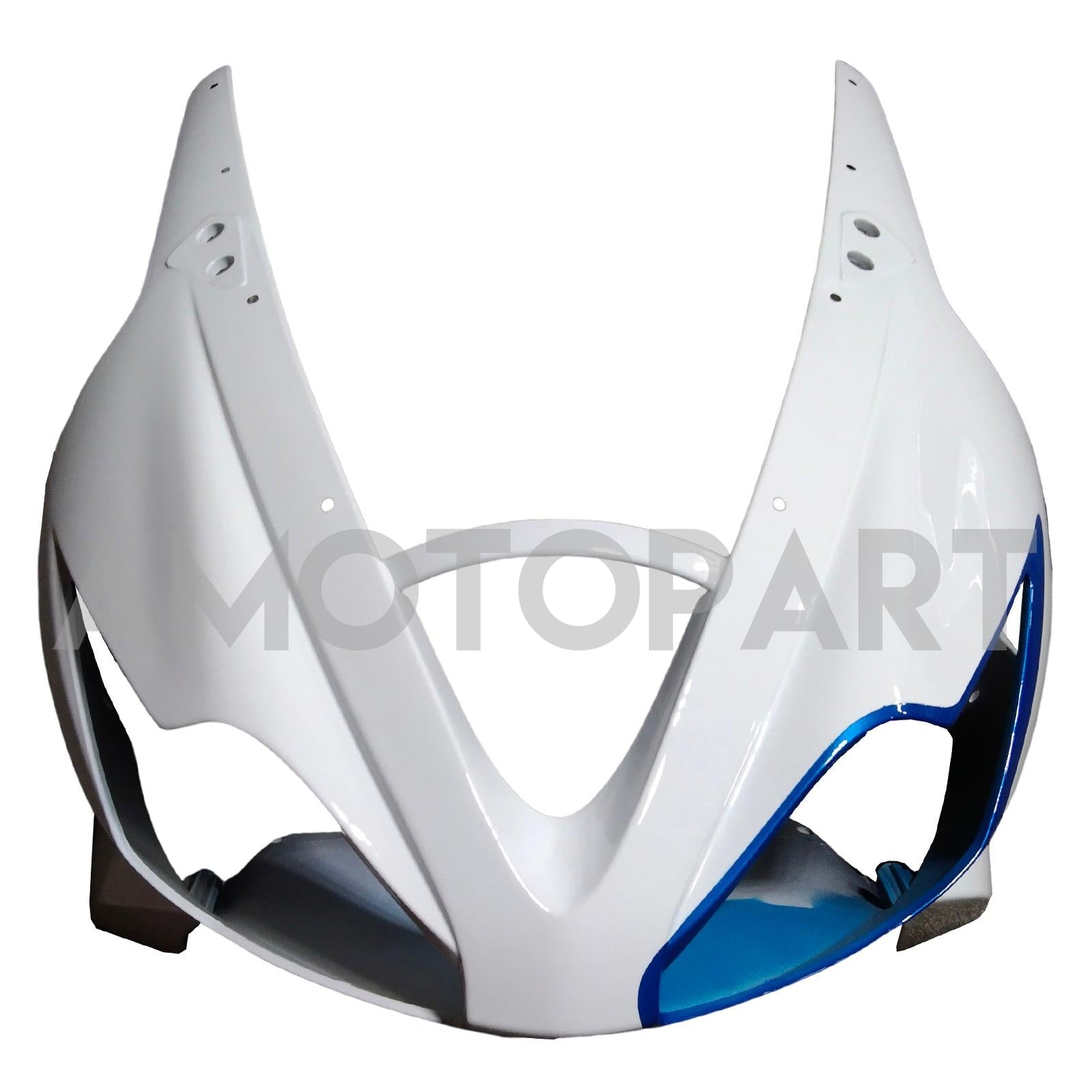 Amotopart 2006-2008 Triumph Daytona 675 White Blue Fairing Kit