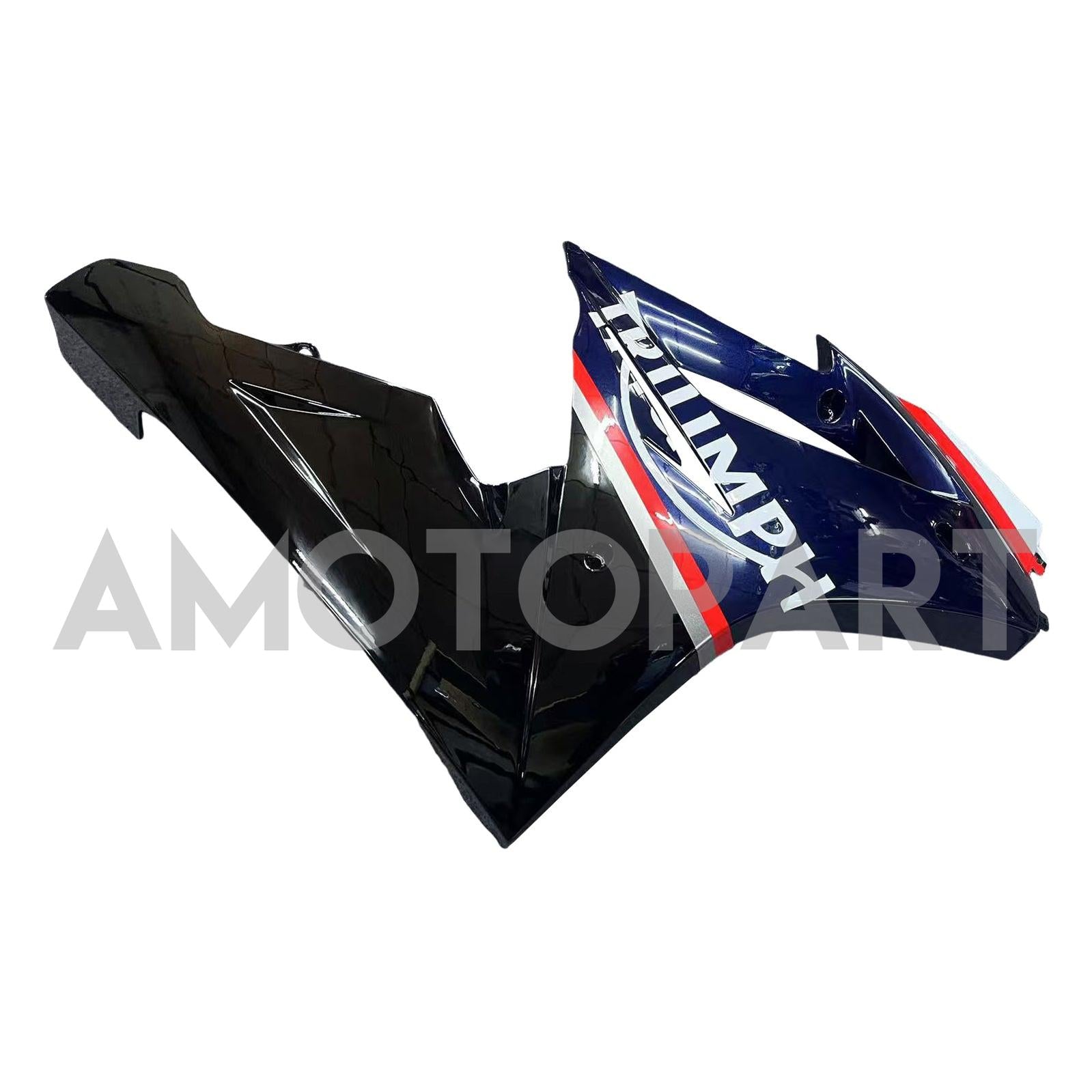 Amotopart 2009-2012 Triumph Daytona 675 Blue&Black Style2 Fairing Kit
