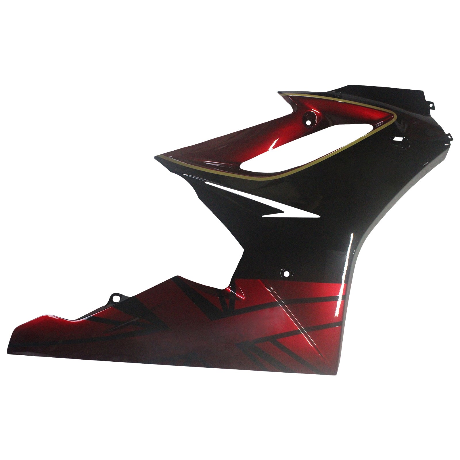 Amotopart 2009-2012 Triumph Daytona 675 Red&Black Fairing Kit