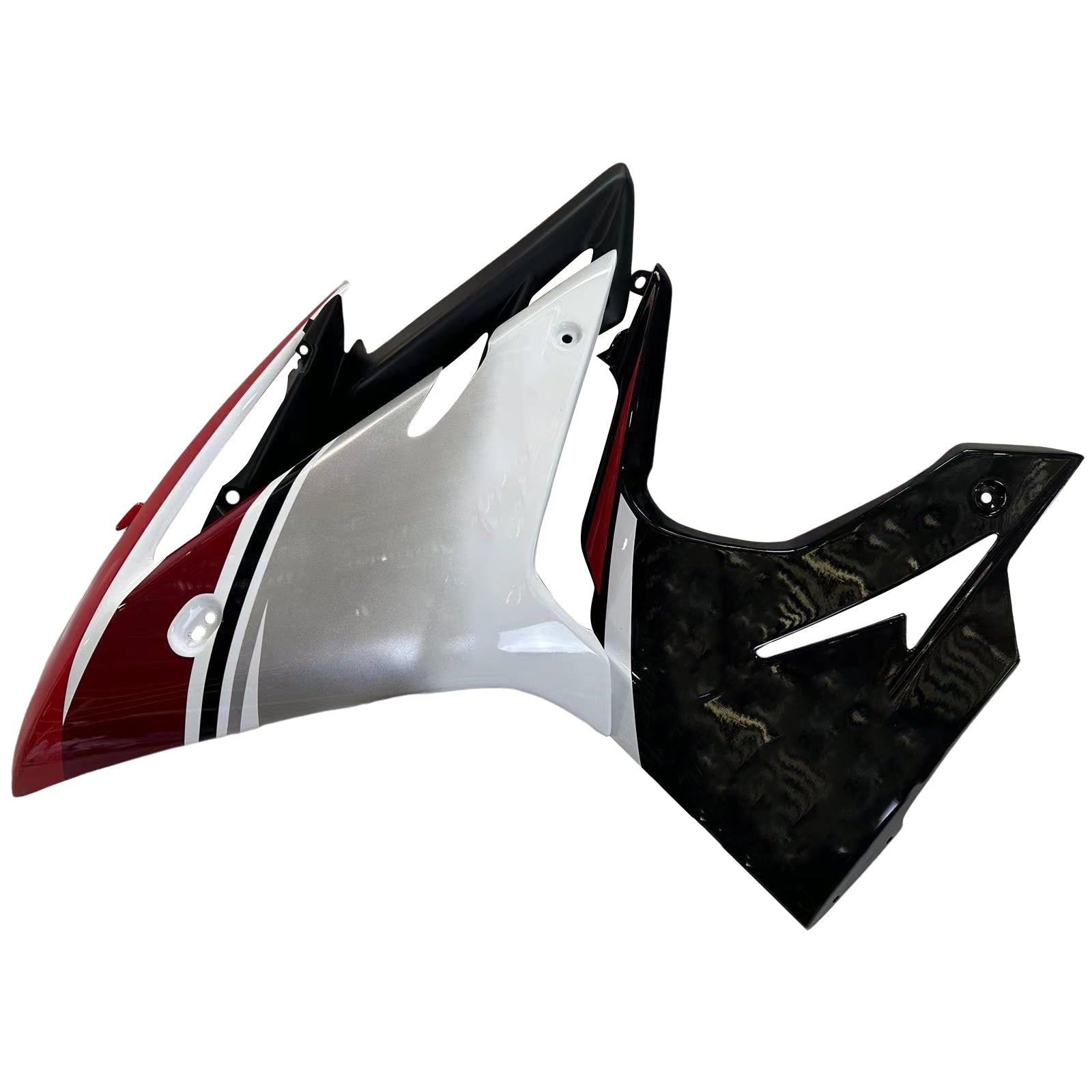 Amotopart Triumph Daytona 675 2013-2017 Red&White Style2 Fairing Kit