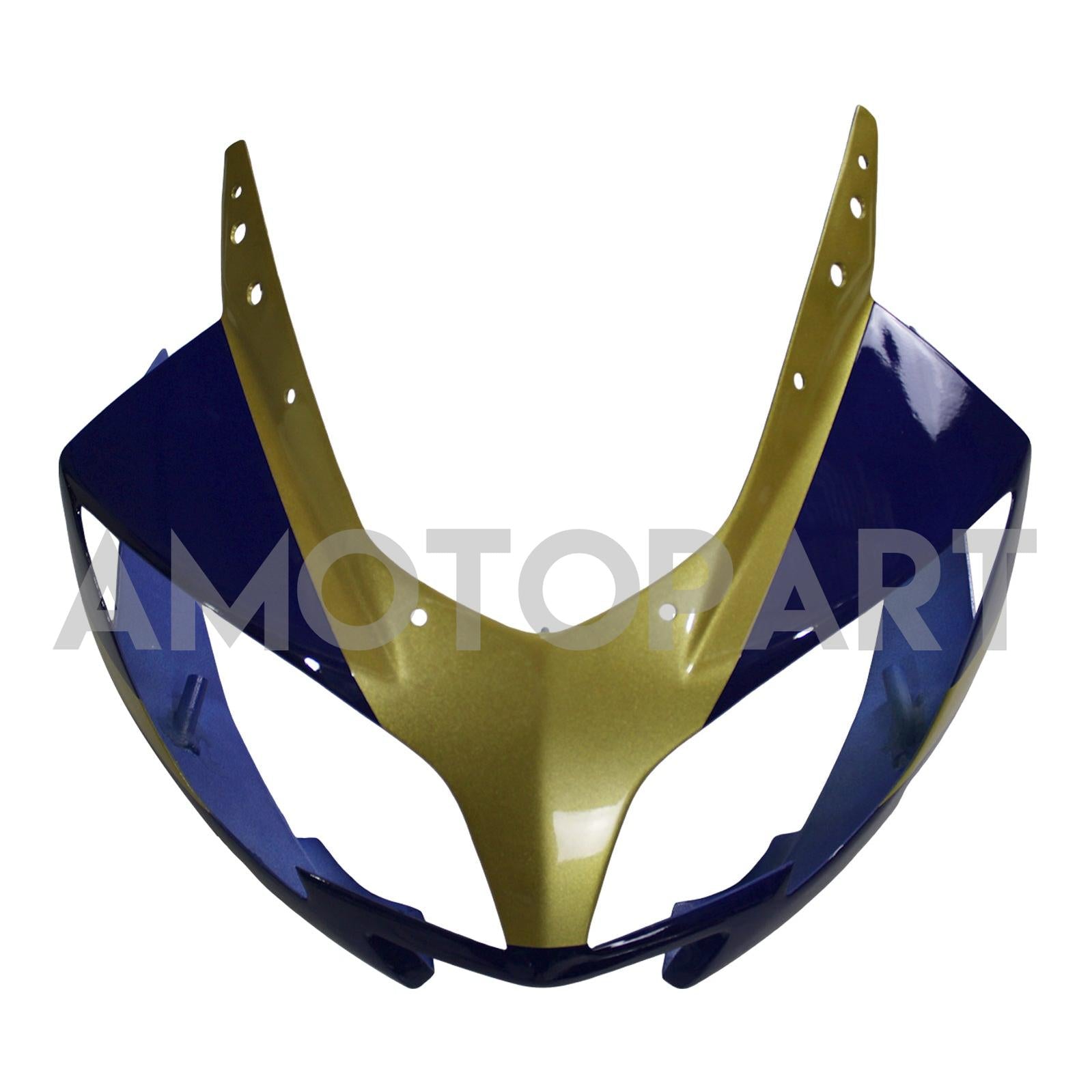 Amotopart 2002-2005 Triumph Daytona 600 650 Gold&Blue Fairing Kit