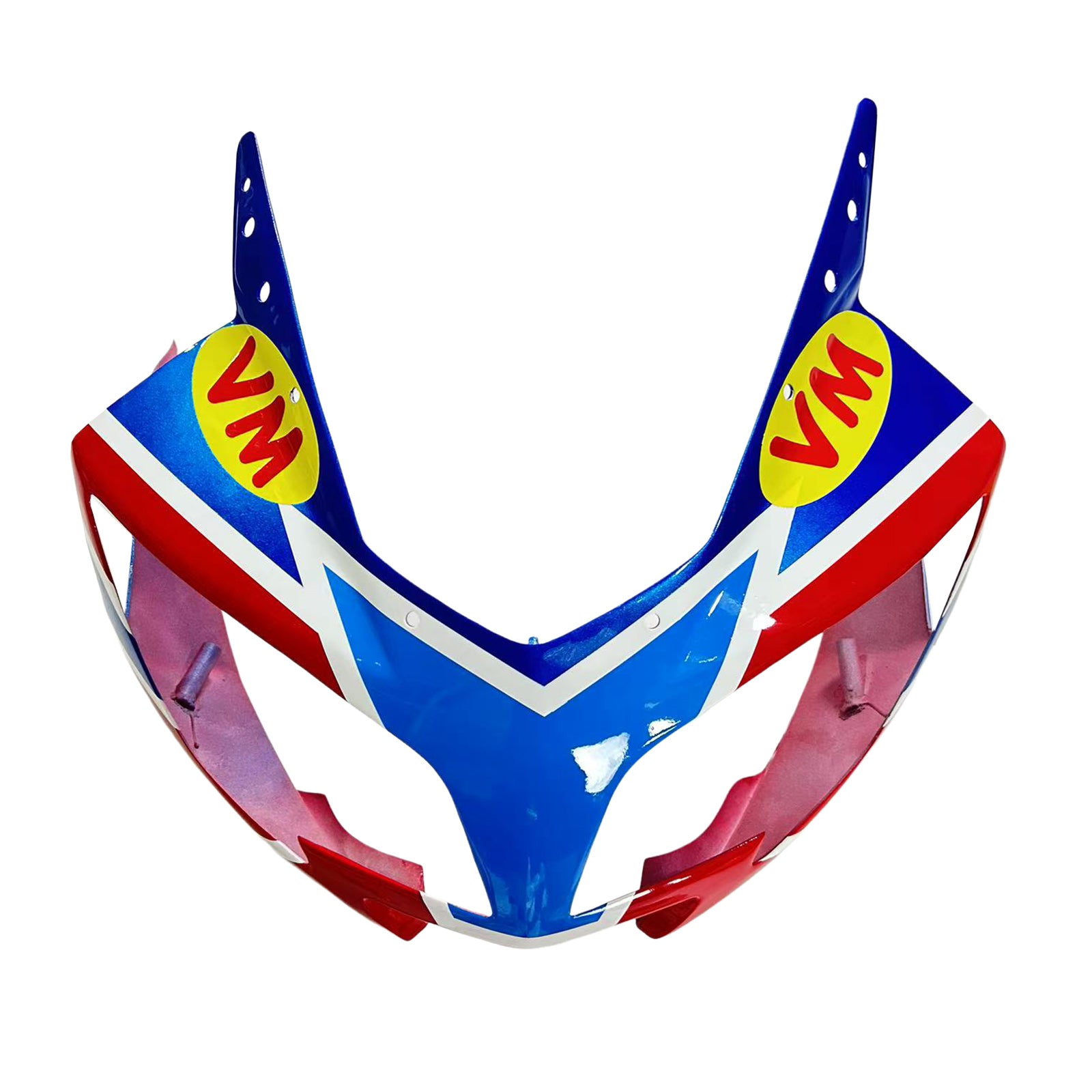 Amotopart 2002-2005 Triumph Daytona 600 650 Yellow with Flag Fairing Kit