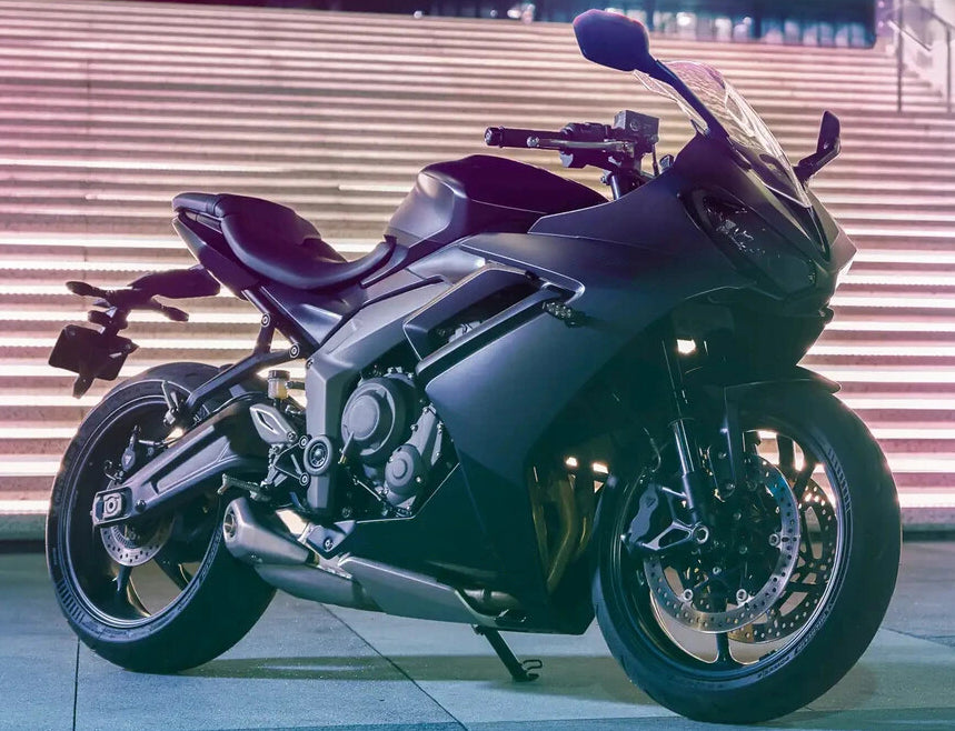 Amotopart 2024-2025 Triumph Daytona 660 Mtte Black Fairing Kit