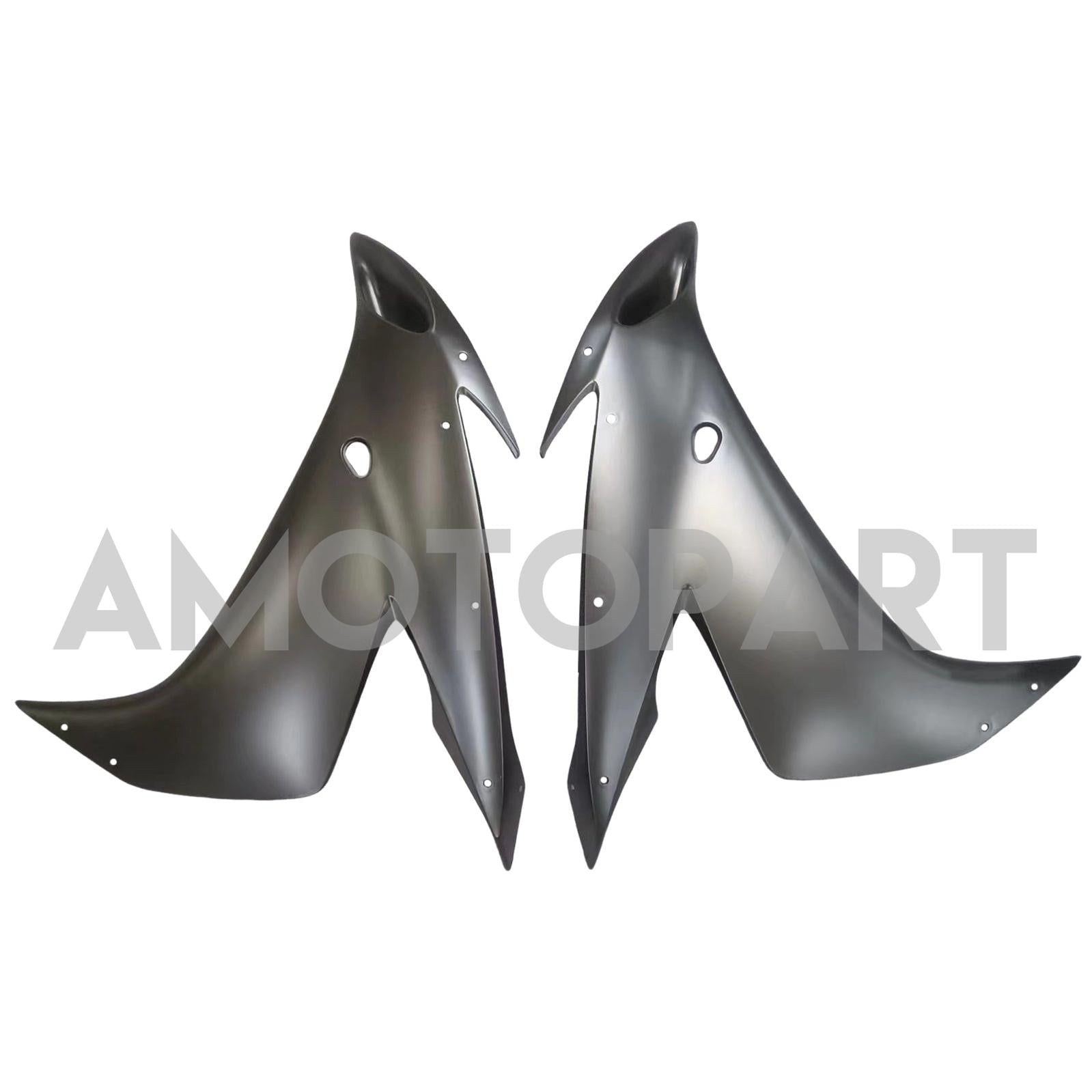 Amotopart 2004-2006 Yamaha Yzf R1 Fairing Gloss Matt Black Fairing Kit