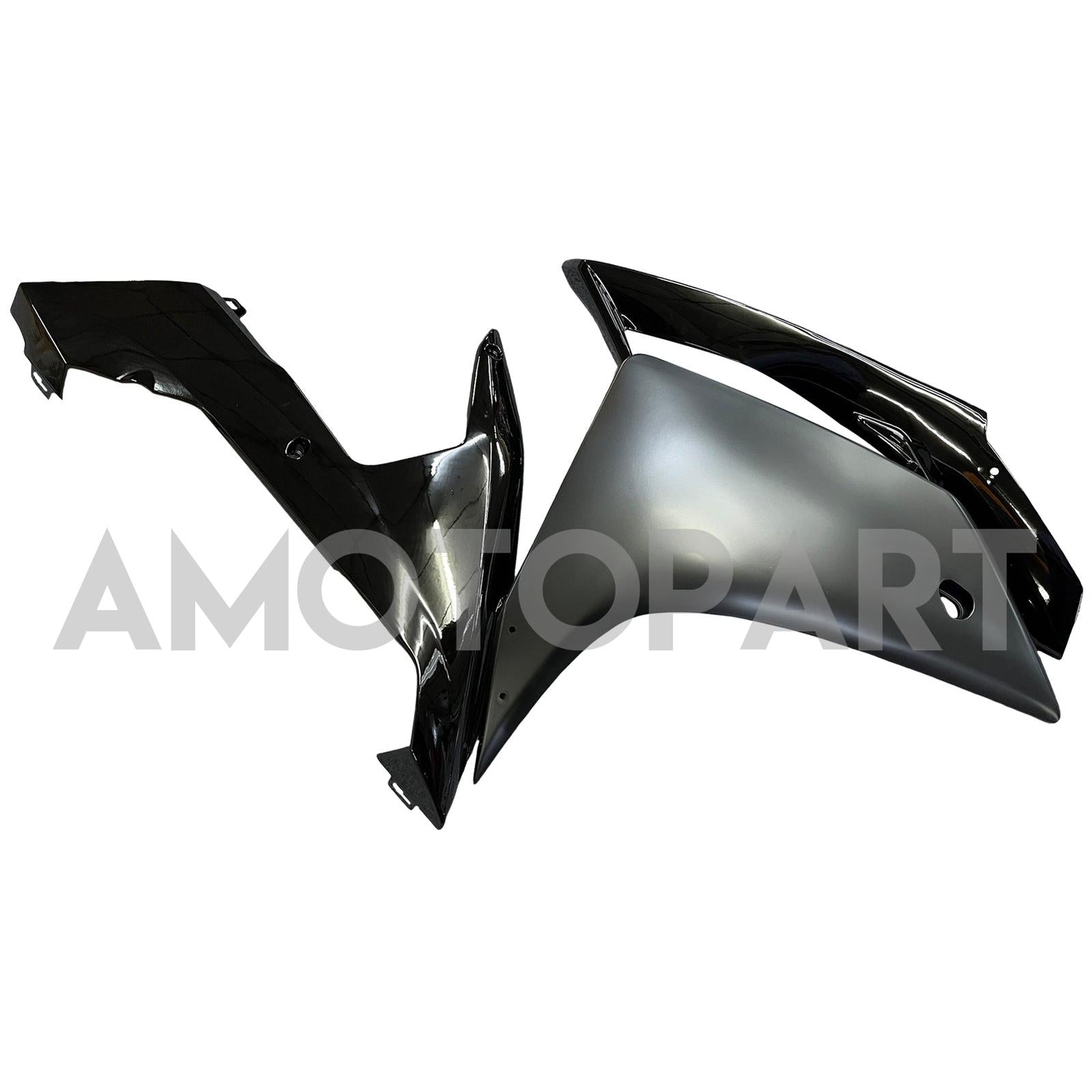 Amotopart 2007-2008 Yamaha YZF R1 FAILING GLOSS Matt Black Kit