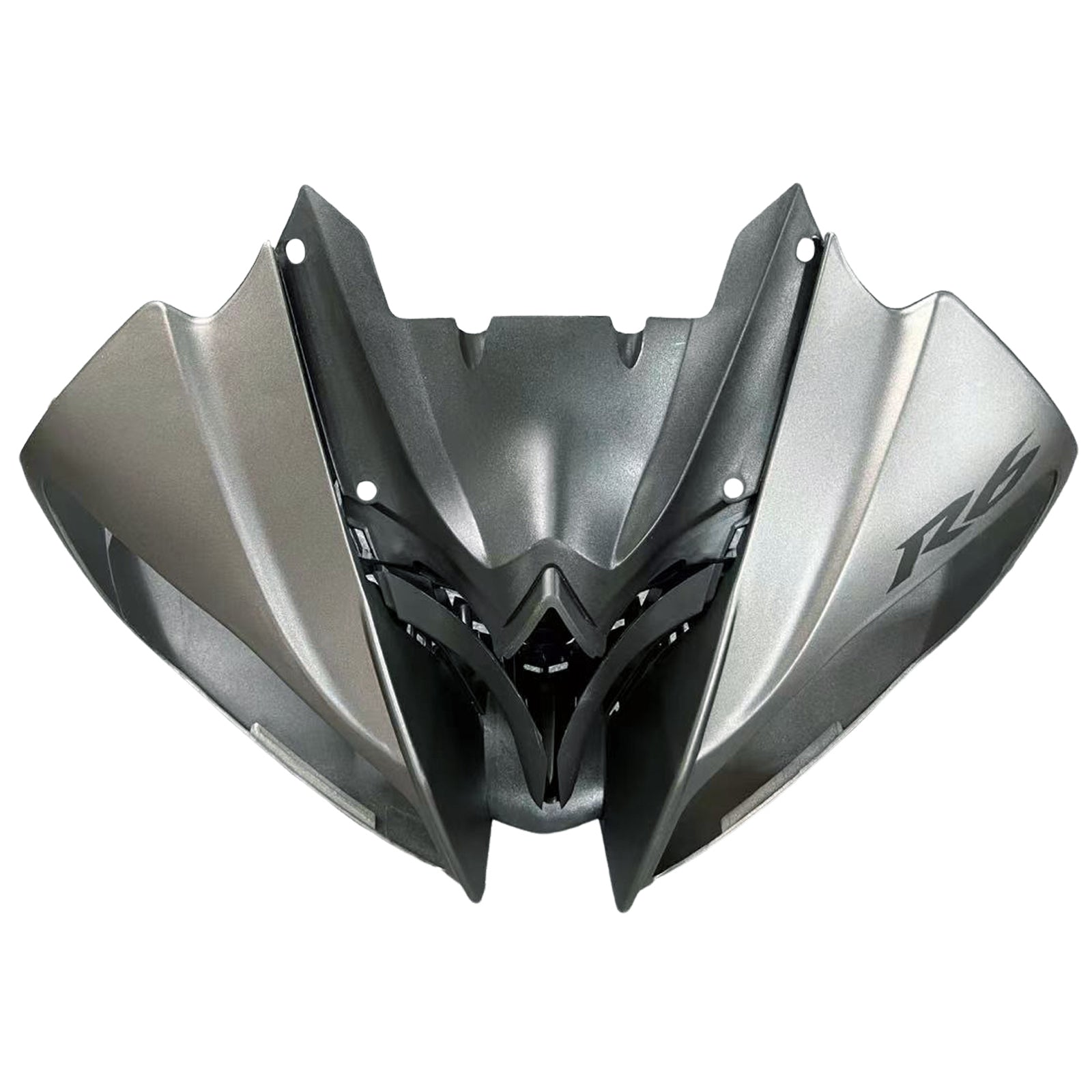 Amotopart 2008-2016 YAMAHA YZF-R6 Fairing Gray Black Fairing Kit