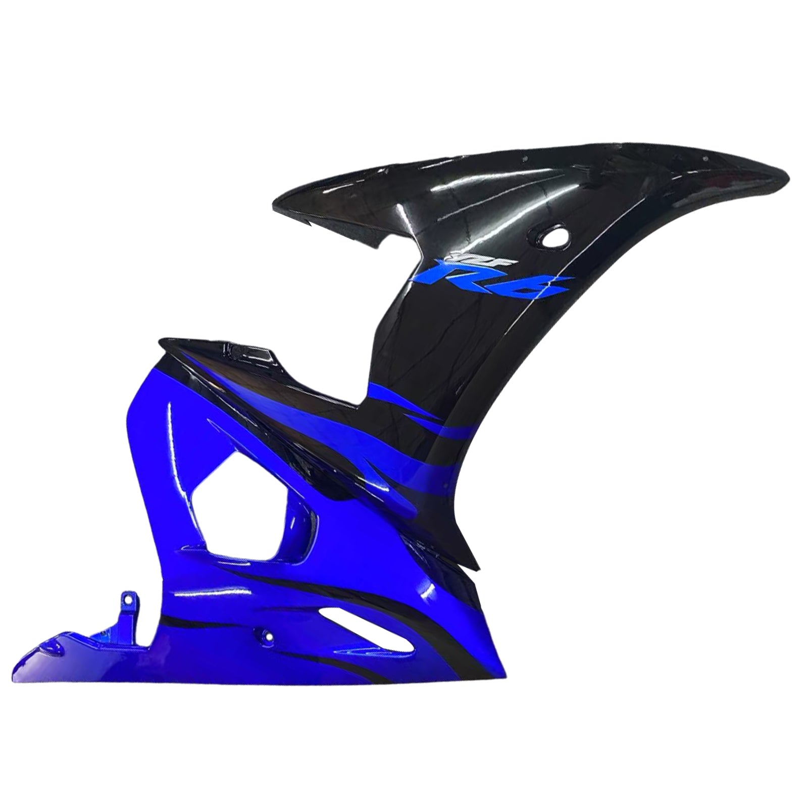 Amotopart 2005 ヤマハ YZF R6 フェアリング ブルー ブラック キット