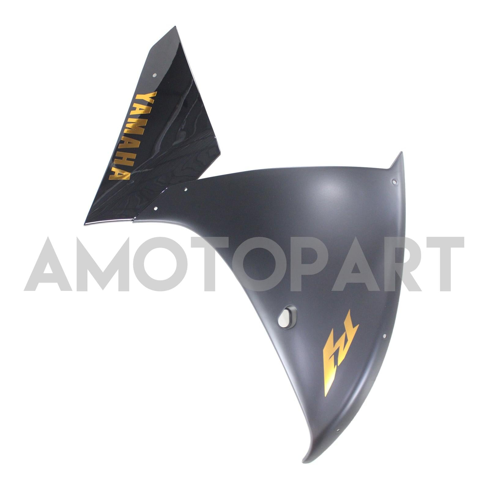 Amotopart Yamaha 2012-2014 YZF 1000 R1 Black Fairing Kit