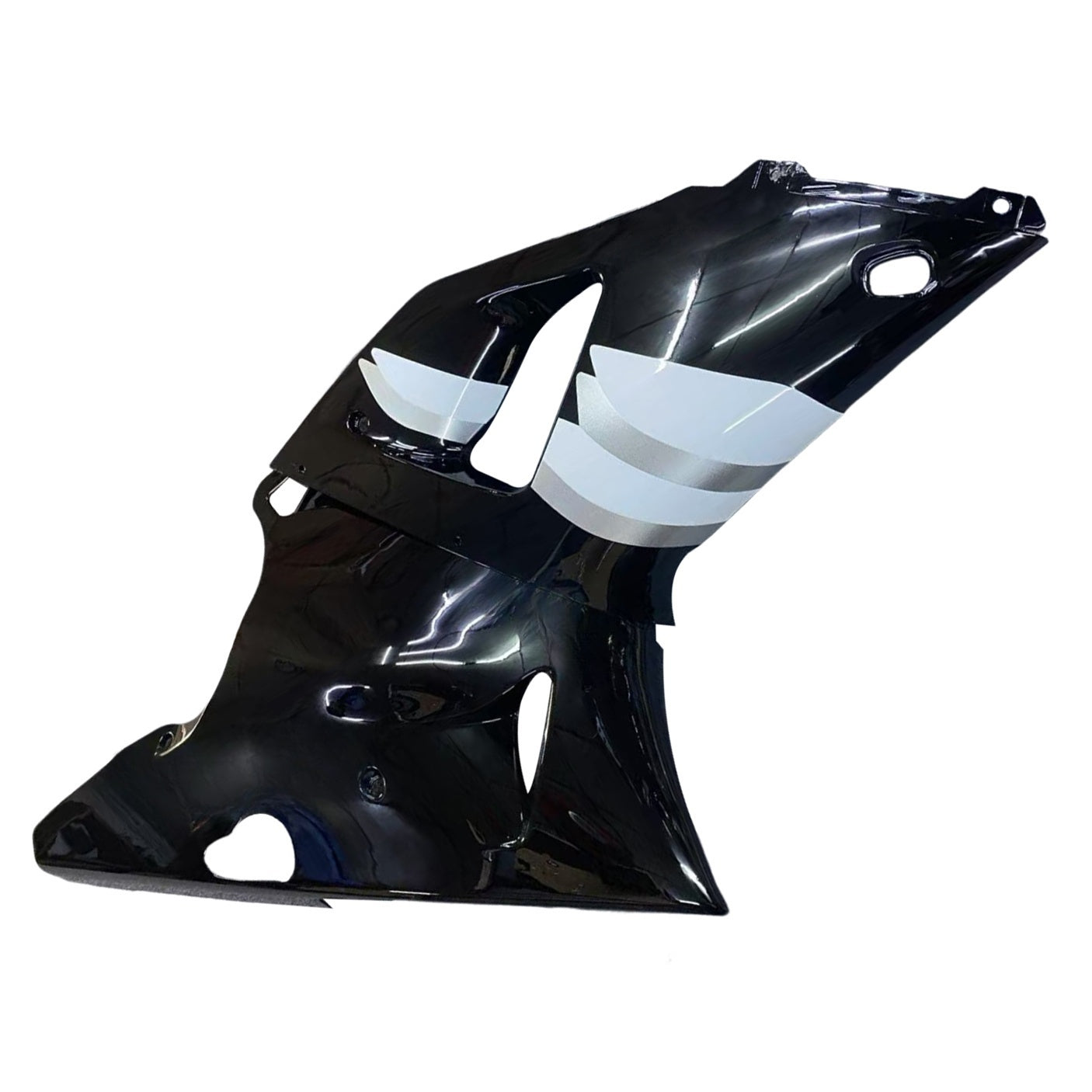 Amotopart 1998-1999 Yamaha YZF 1000 R1 Black&White Fairing Kit