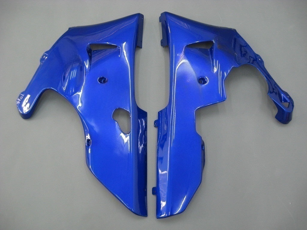 Amotopart 1998–1999 Yamaha YZF 1000 R1 Blau&Verkleidungssatz im Stil 1 mit weißen Logos