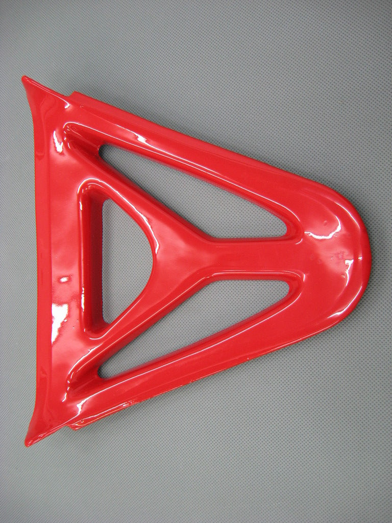 Amotopart 1998-1999 Yamaha YZF 1000 R1 Red & White Logos Fairing Kit